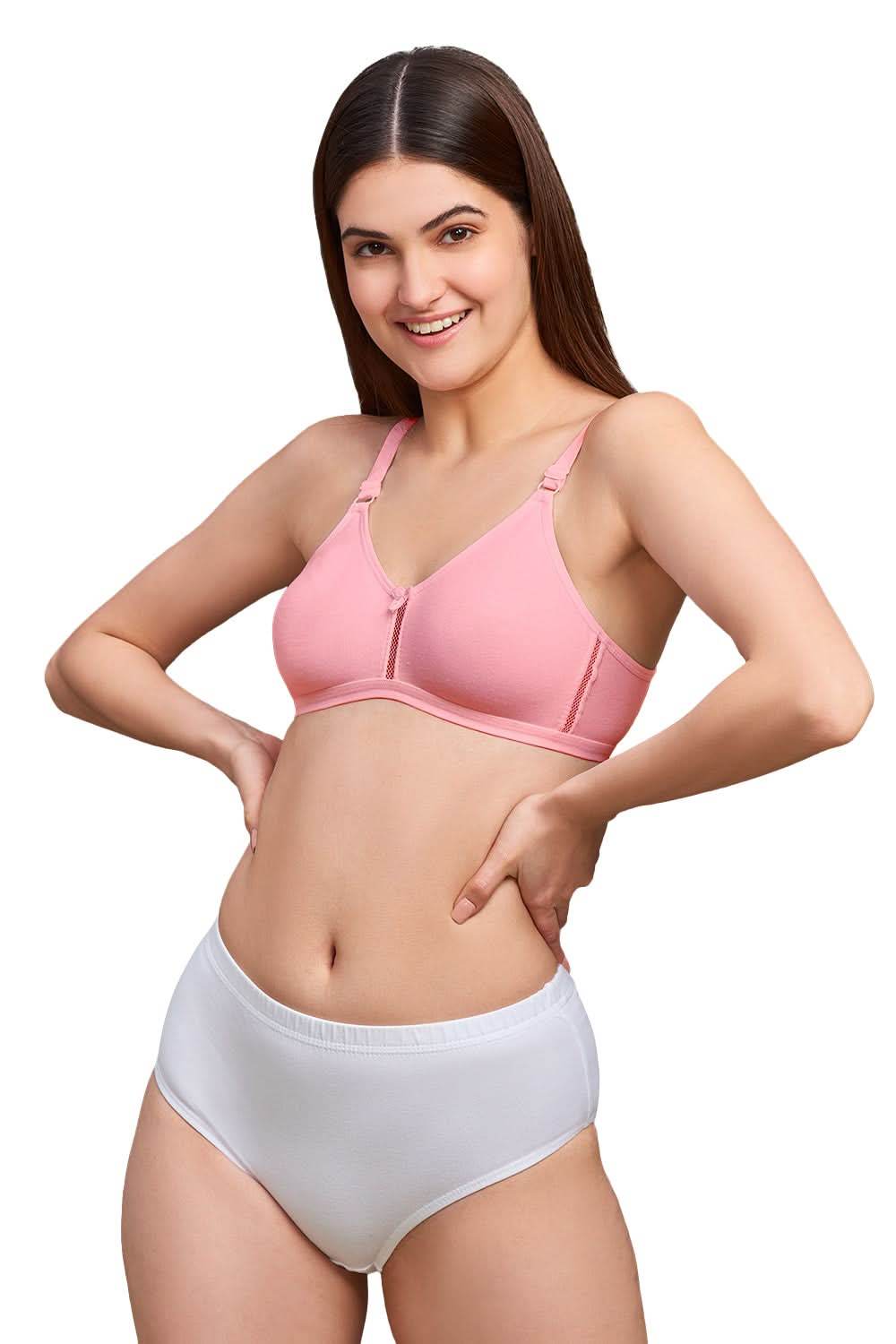 Naidu Hall Knitwear Bra Combo Pack – Stylish and Comfortable Everyday Support for Women (Beauti - C39) - Naidu Hall Family Store