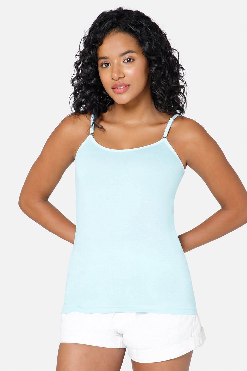 Intimacy Full Coverage Cotton Slip Camisole – IN08 | Non-Padded & Wire-Free Comfort Design - Naidu Hall Family Store