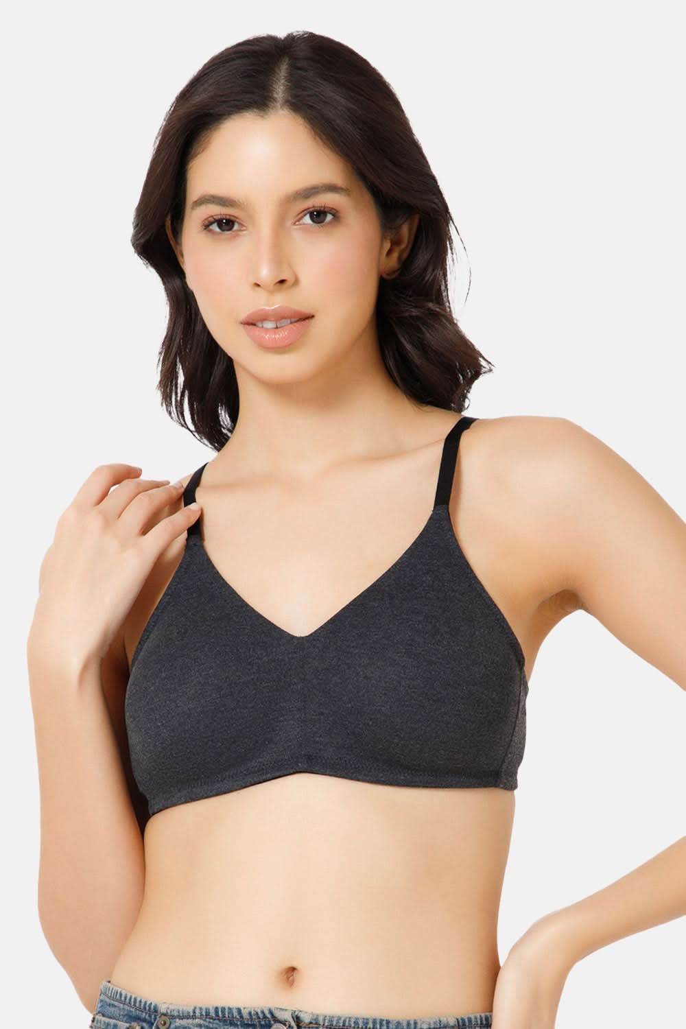 Nora Non-Wired Seamless Everyday T-Shirt Bra with Double-Layered Support - Naidu Hall Family Store