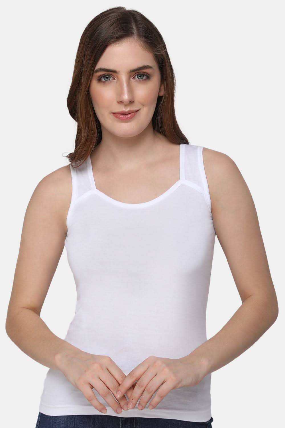 Full Coverage Sweat Absorbent Intimacy Cotton Tanktop - IN07 - Naidu Hall Family Store