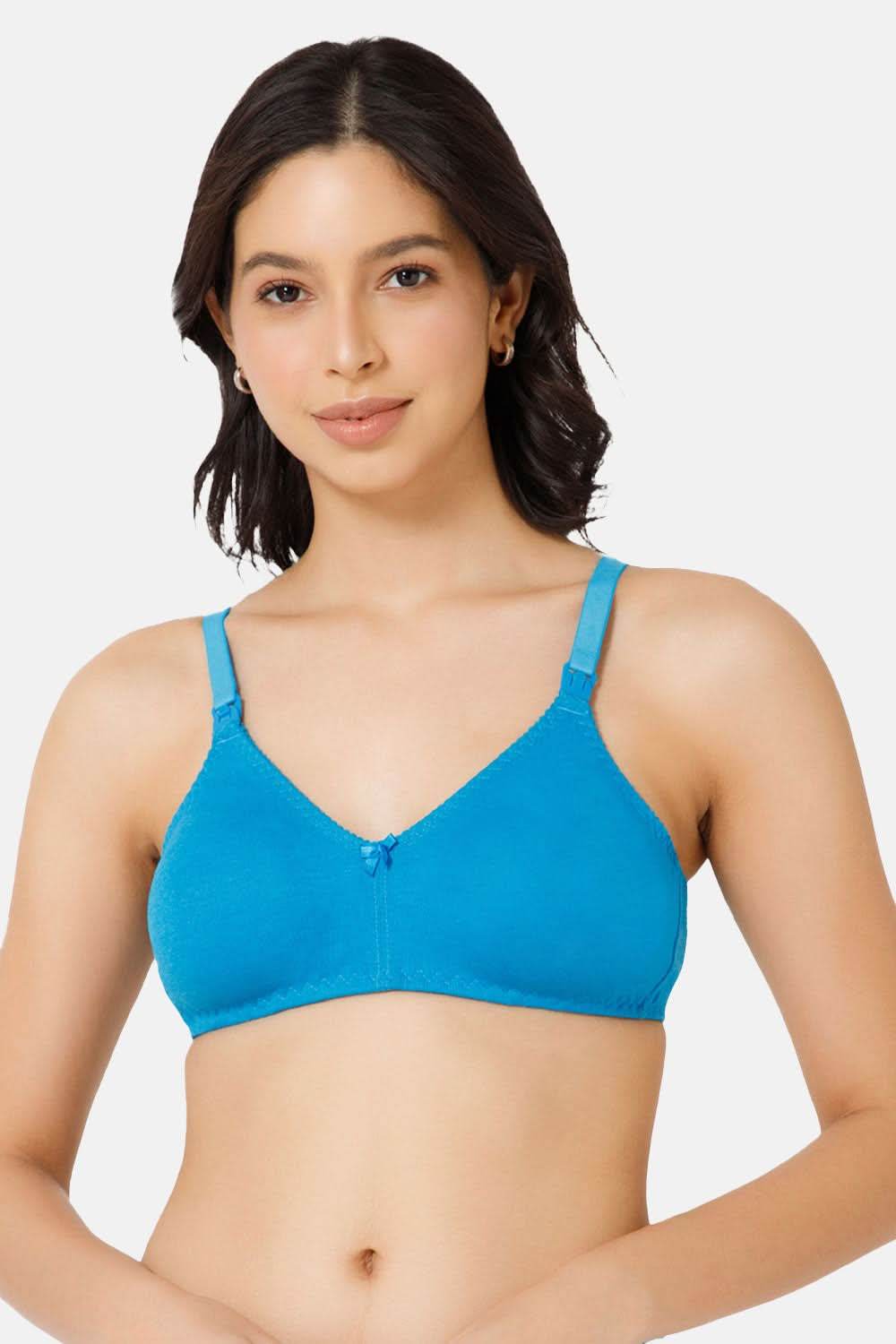Naidu Hall Nursing Bra - EVI | Moulded Design, Transparent Buckle & Broad Straps for Ultimate Comfort - Naidu Hall Family Store