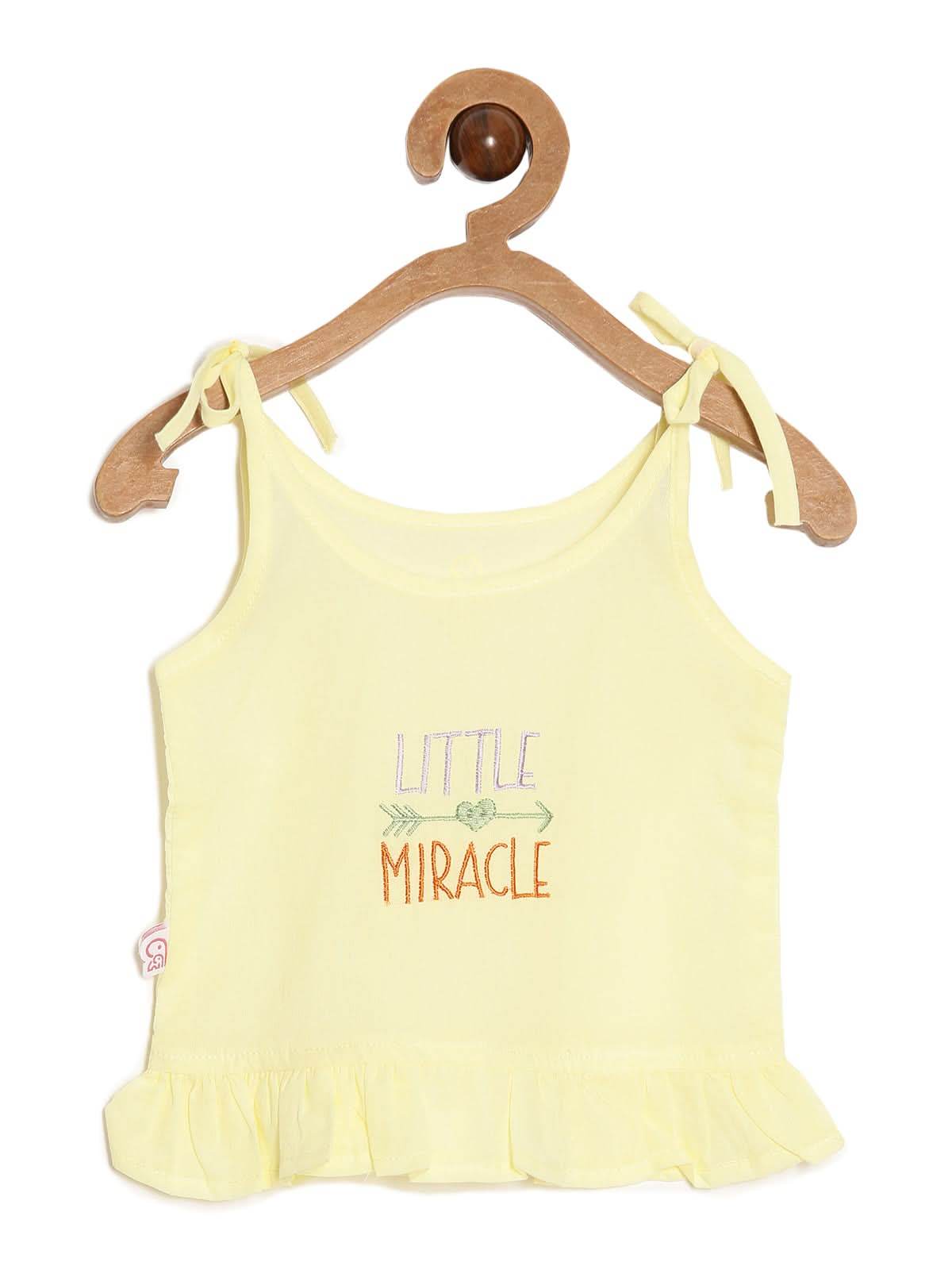 Oh Baby Little Miracle Sleeveless Shirt - KV03 - Naidu Hall Family Store