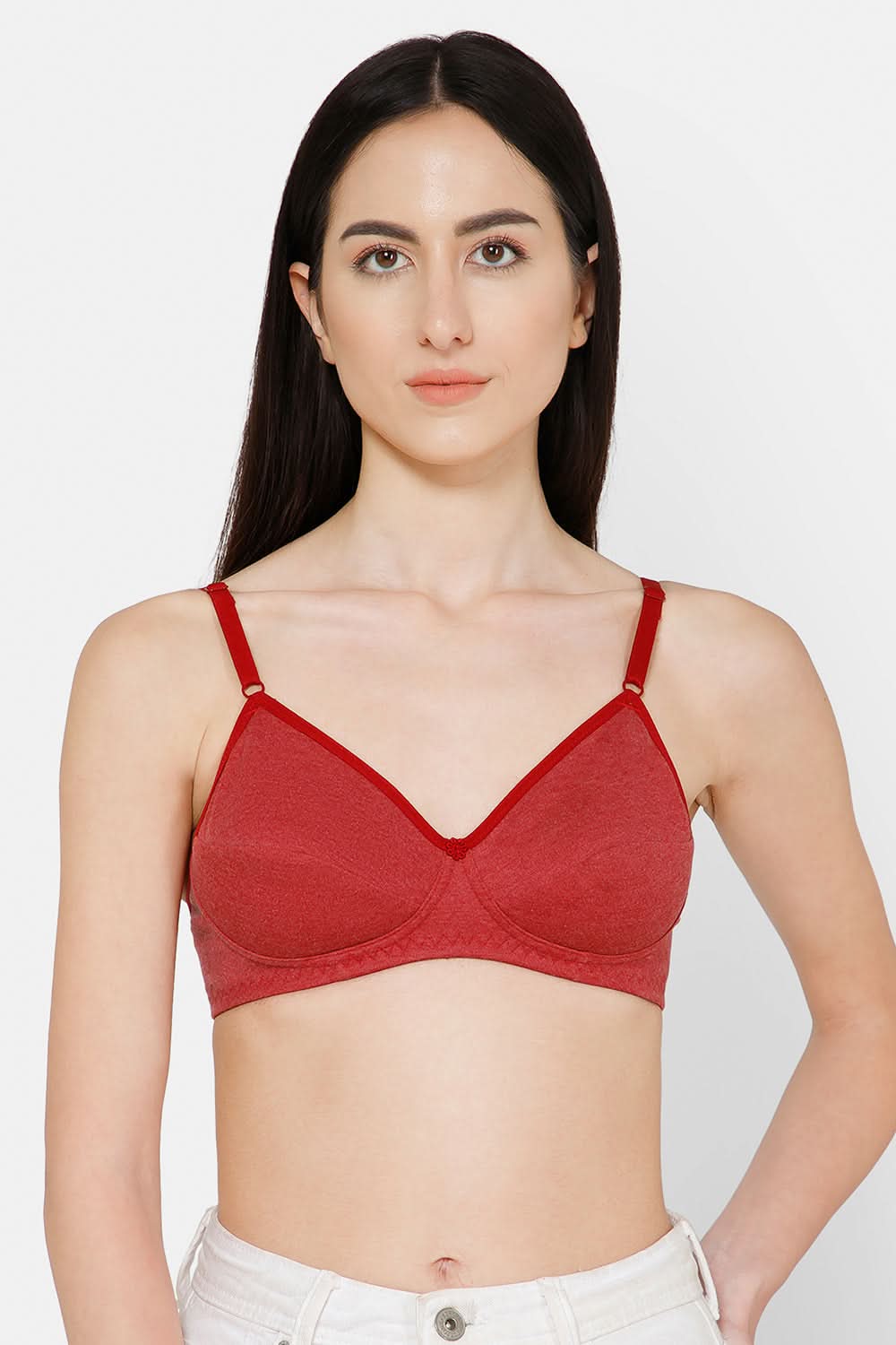 Red Colour Everyday Saree and Salwar Bra – Glori by INaidu Hall, Non-Wired, Non-Padded, Comfortable Fit for Daily Use