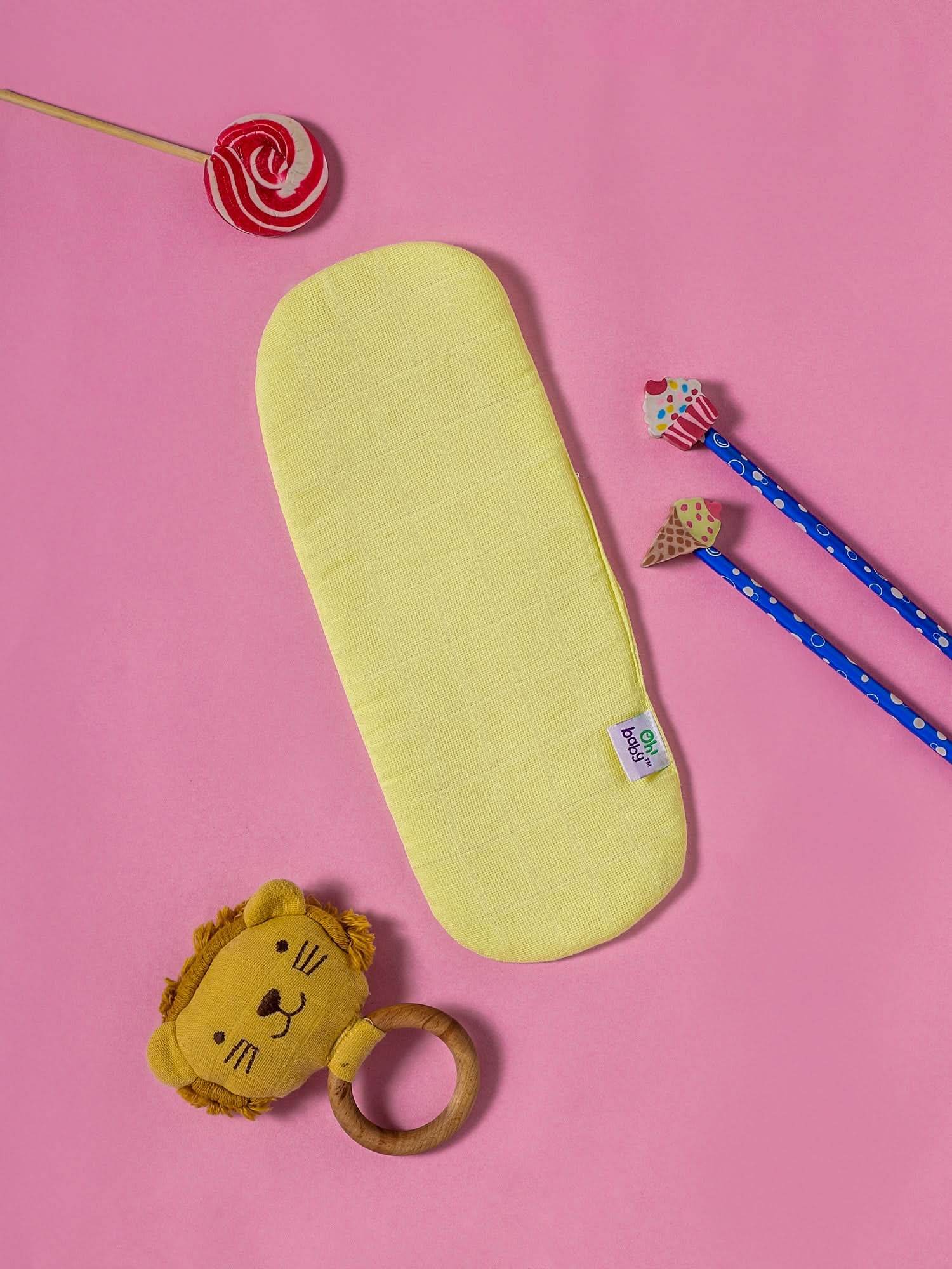 Oh Baby Plain Absorbent Washable Yellow - Plct - Naidu Hall Family Store