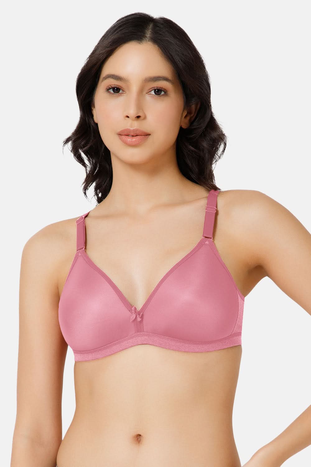 Nova Everyday Padded T-Shirt Bra in Pink Color Providing Stylish and Comfortable Fit