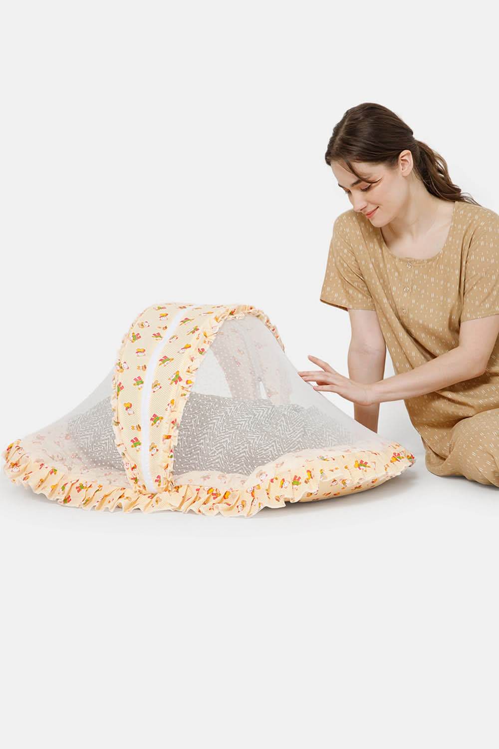 Oh Baby Printed Mosquito Net Bed Assorted - Without Pillow - Naidu Hall Family Store
