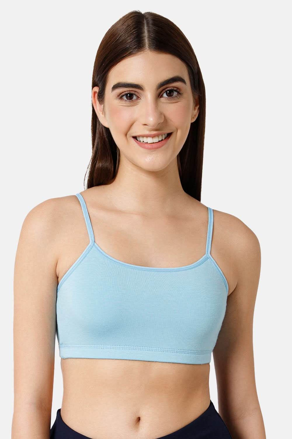 High Coverage Non-Wired Non-Padded Solid Moisture Absorbent Intimacy Beginners Bra -BB01 - Naidu Hall Family Store