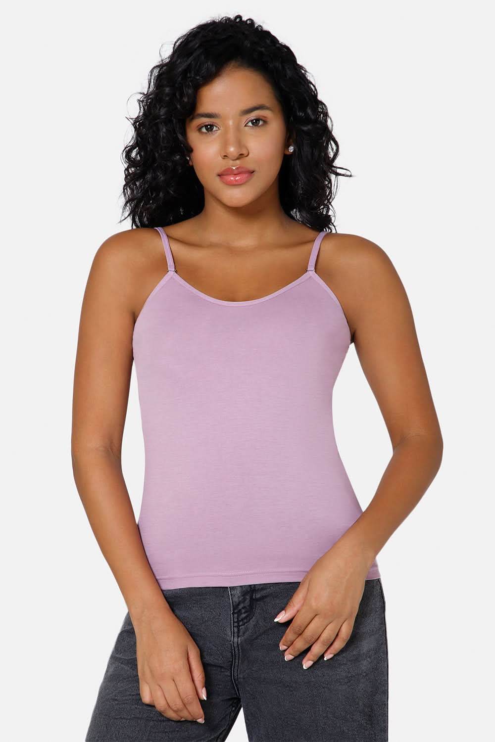Intimacy Full Coverage Cotton Slip Camisole – IN15 | Non-Wired, Non-Padded & Ultra-Comfortable - Naidu Hall Family Store