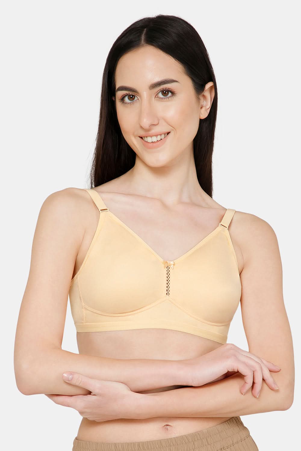 Naidu Hall Everyday T-Shirt Bra - Beauti | High Coverage Double Layered Bra with Seamless Comfort