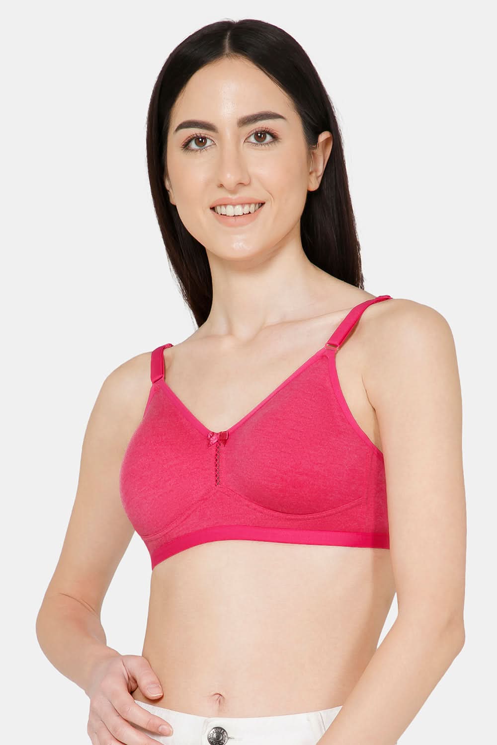 Naidu Hall Everyday T-Shirt Bra - Beauti | High Coverage Double Layered Bra with Seamless Comfort