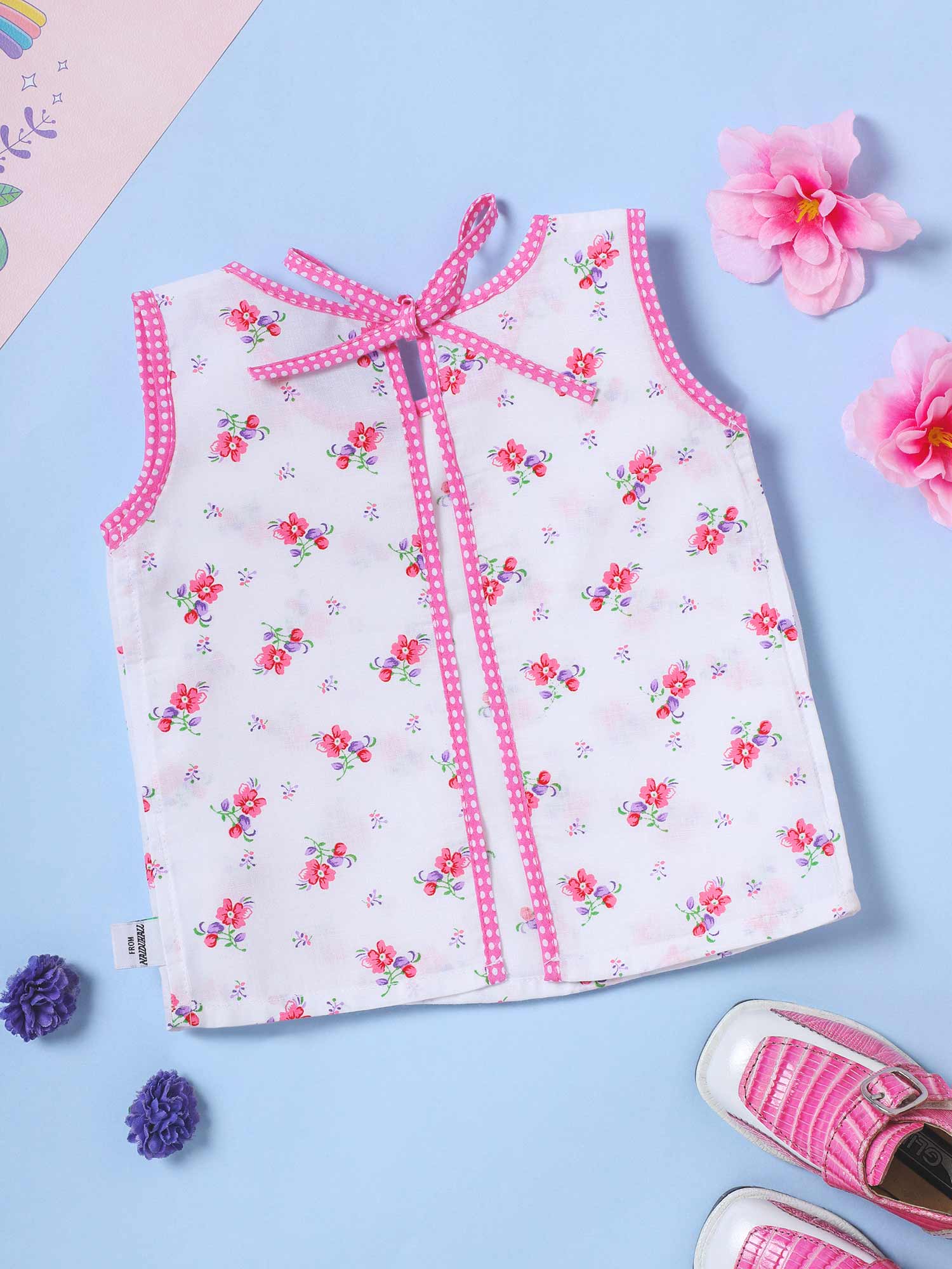 Oh Baby Printed Shoulder Knot Assorted - Tv02