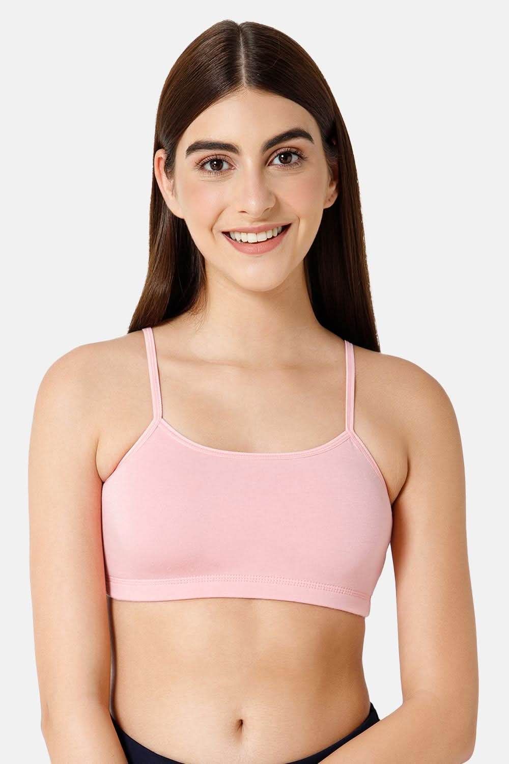 High Coverage Non-Wired Non-Padded Solid Moisture Absorbent Intimacy Beginners Bra -BB01 - Naidu Hall Family Store