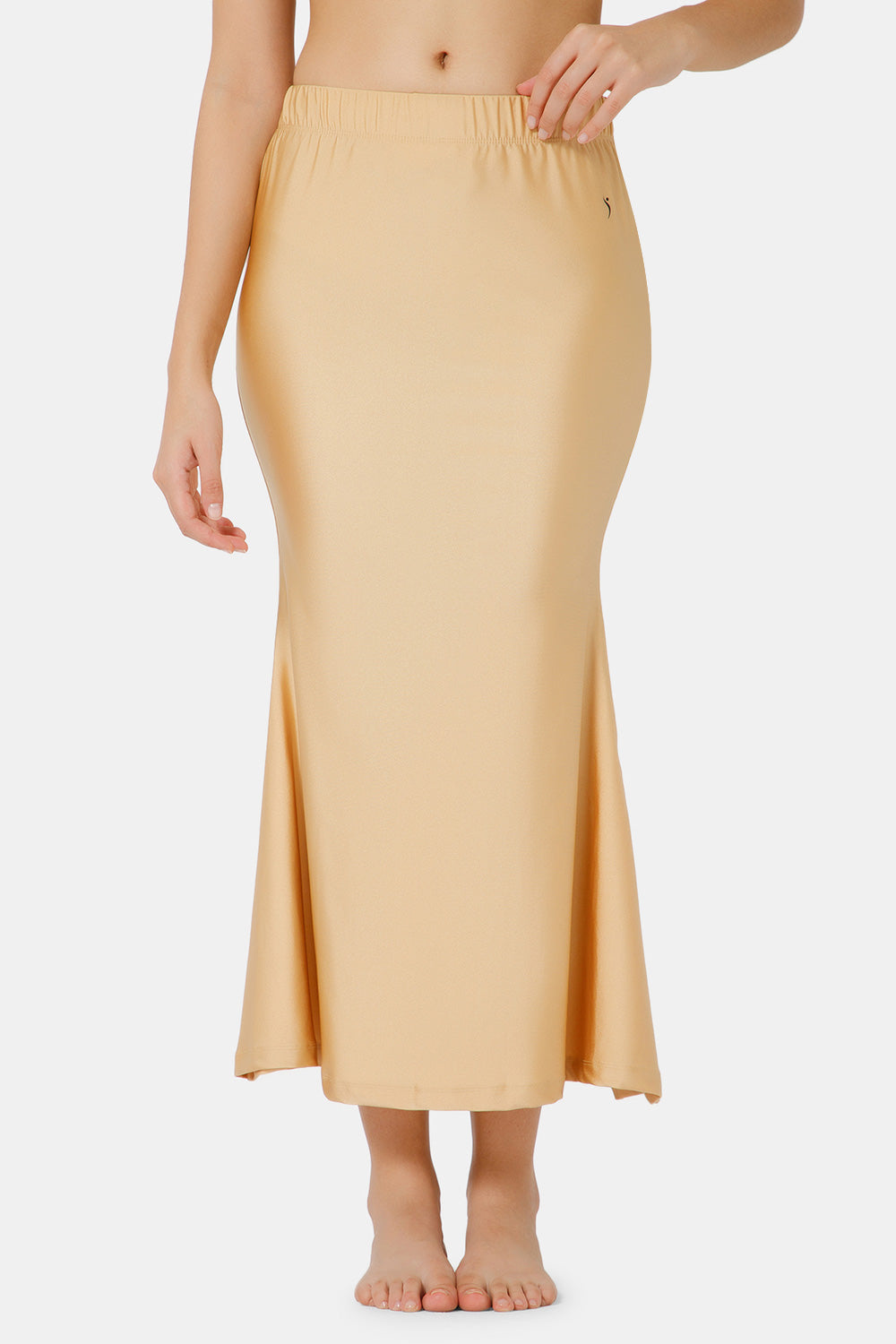Buy The Secret Boutique Womens Cotton Saree Shapewear Petticoat, Gold dust  Colour Size-S at