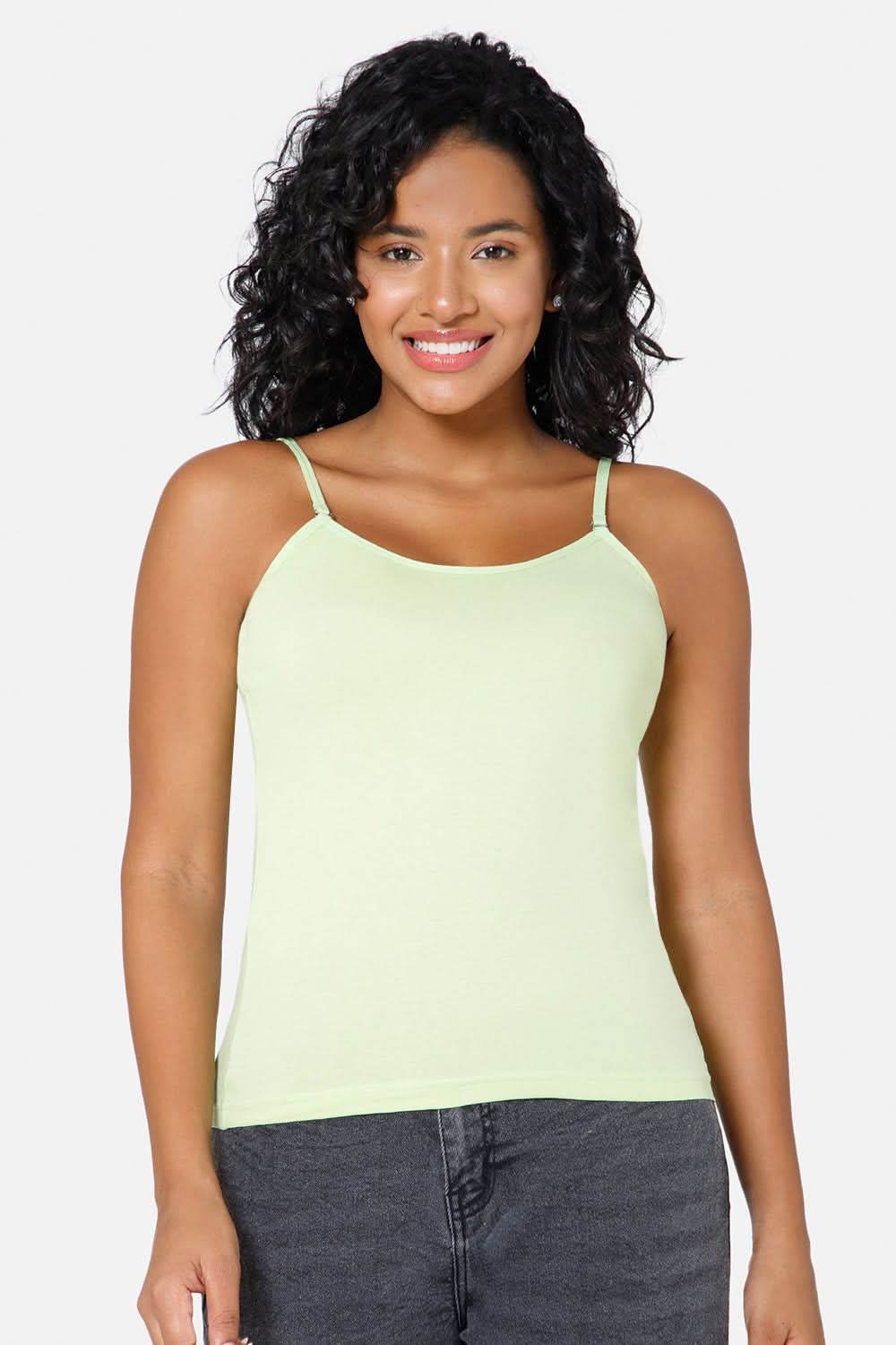Intimacy Full Coverage Cotton Slip Camisole – IN15 | Non-Wired, Non-Padded & Ultra-Comfortable - Naidu Hall Family Store