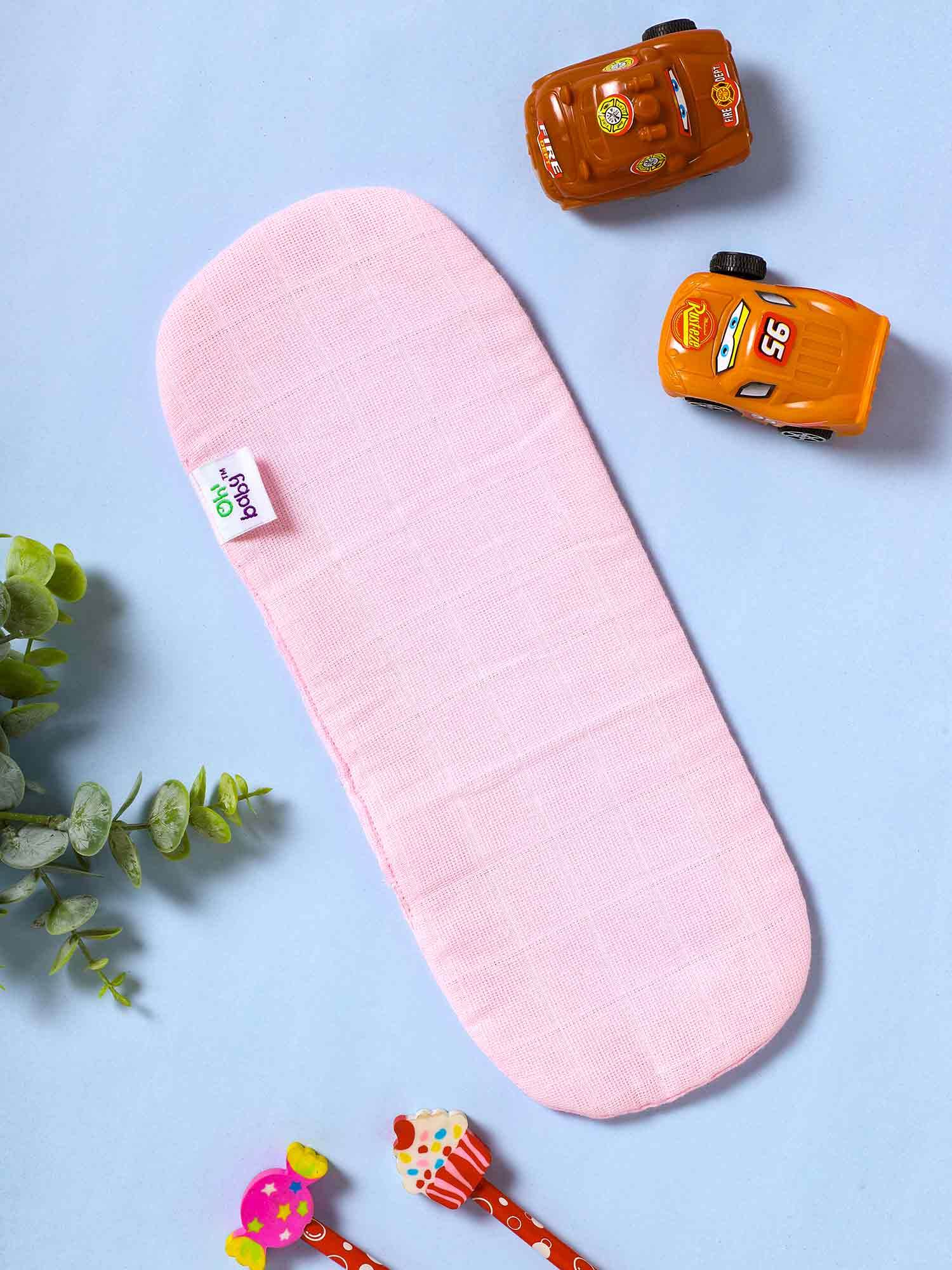 Oh Baby Plain Absorbent Washable Pink - Plct - Naidu Hall Family Store