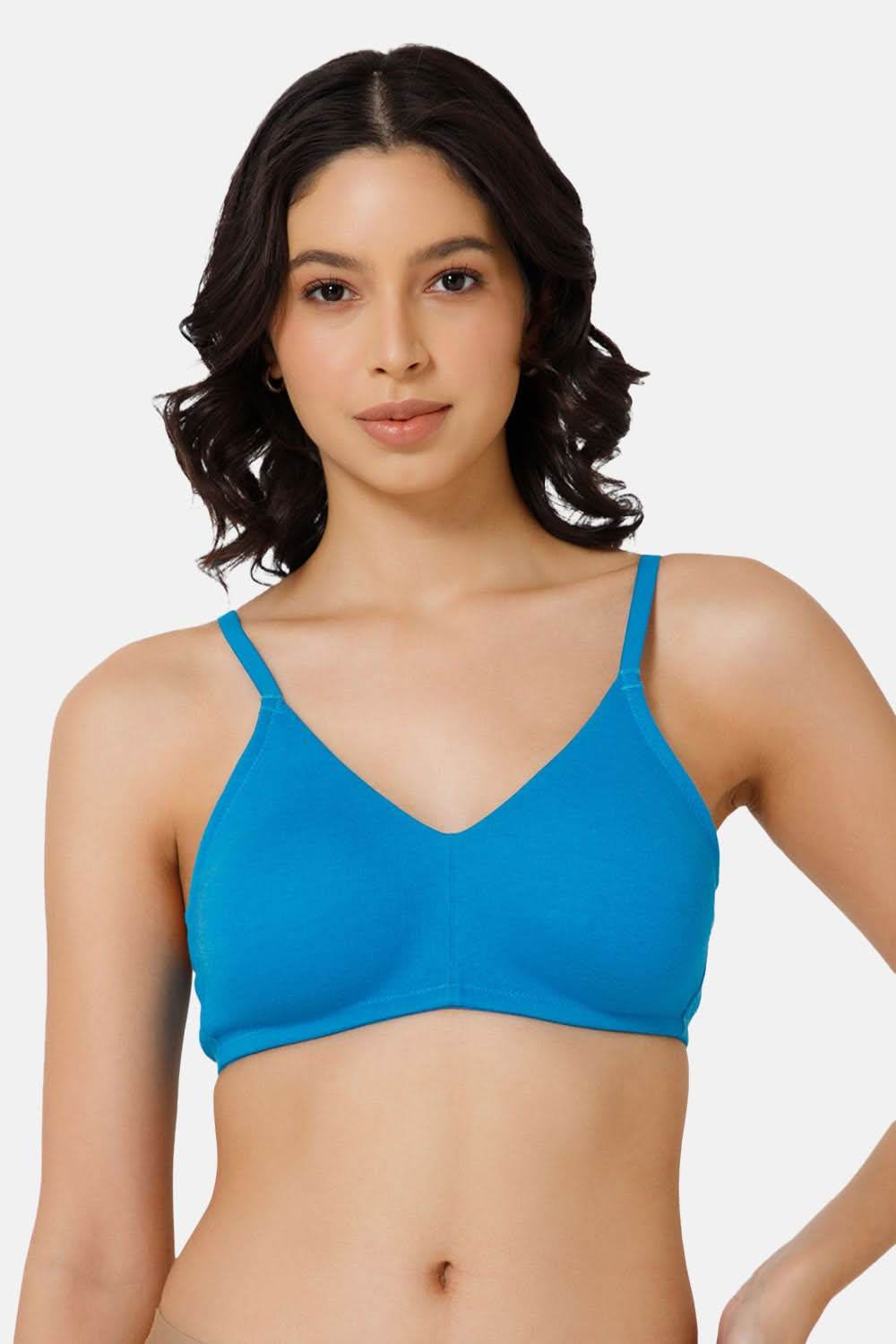 Nora Non-Wired Seamless Everyday T-Shirt Bra with Double-Layered Support - Naidu Hall Family Store