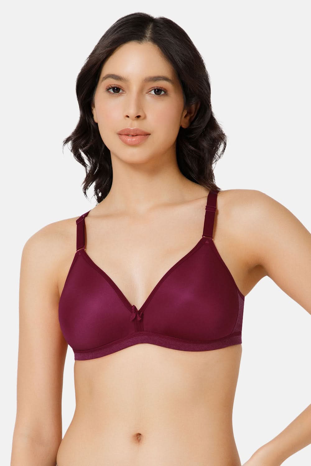 Nova Everyday Padded T-Shirt Bra in Wine Color Offering Luxurious Style and Comfort