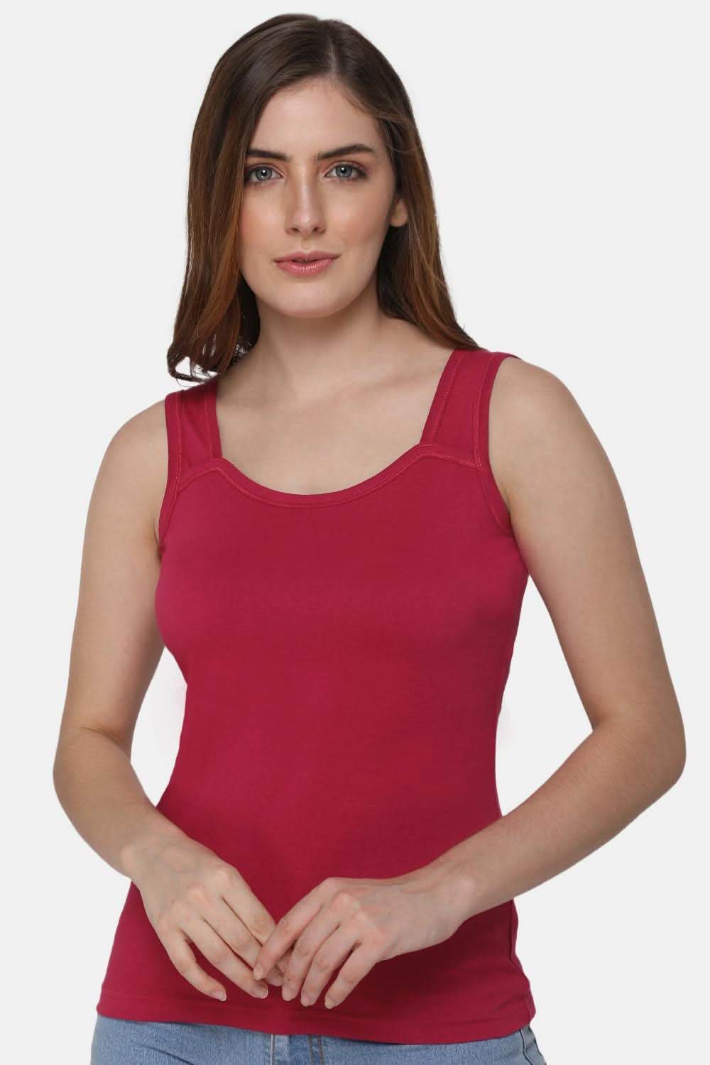 Full Coverage Sweat Absorbent Intimacy Cotton Tanktop - IN07 - Naidu Hall Family Store