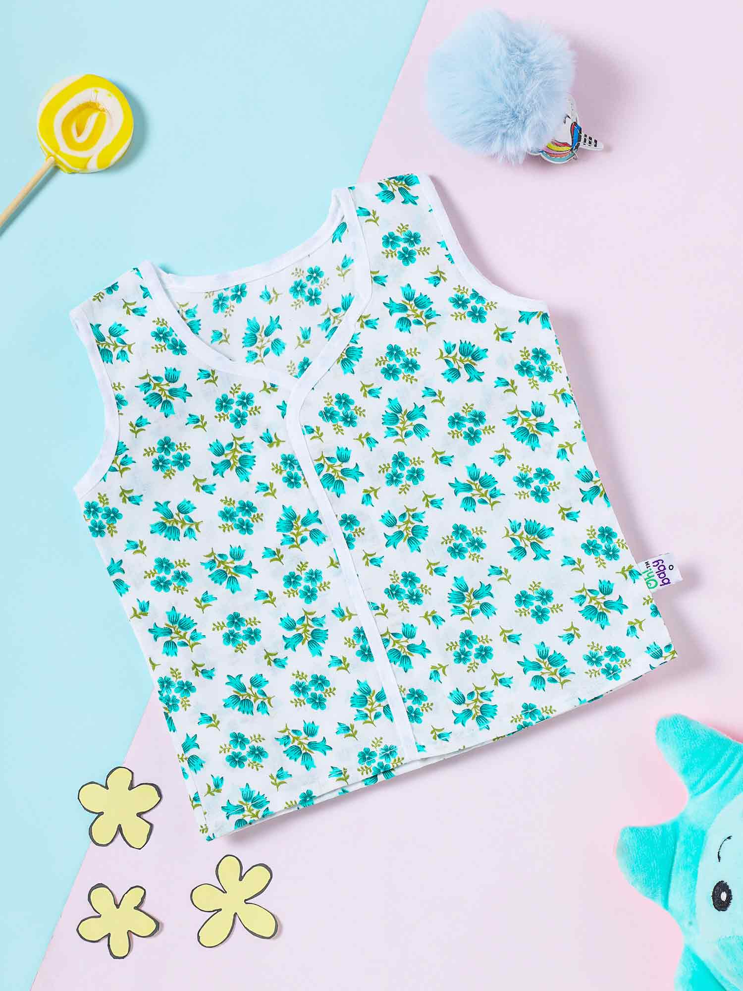 Oh Baby Printed Front Open-Velcro Assorted - Pf21