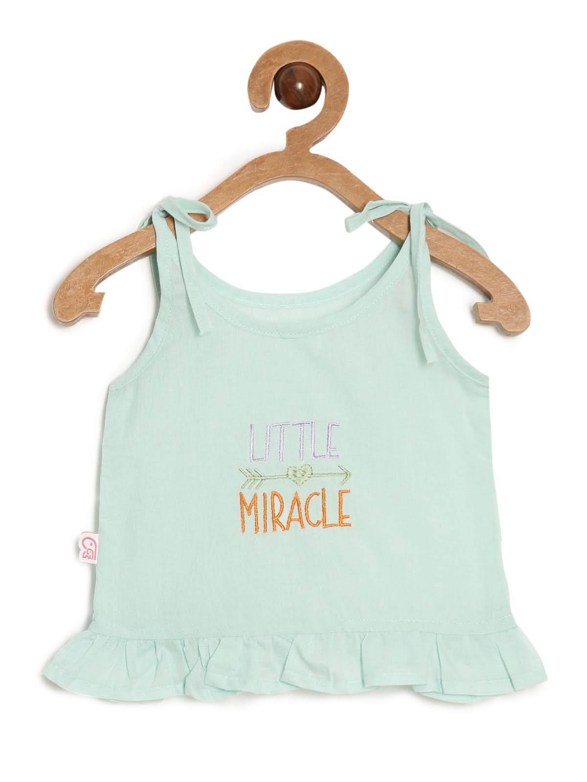 Oh Baby Little Miracle Sleeveless Shirt - KV03 - Naidu Hall Family Store