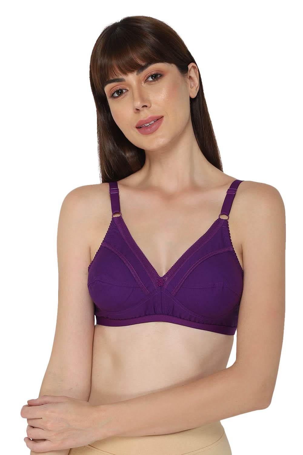 Naidu Hall Heritage Naturalle Bra Combo Pack – Soft, Comfortable, and Supportive Everyday Bras (C42) - Naidu Hall Family Store