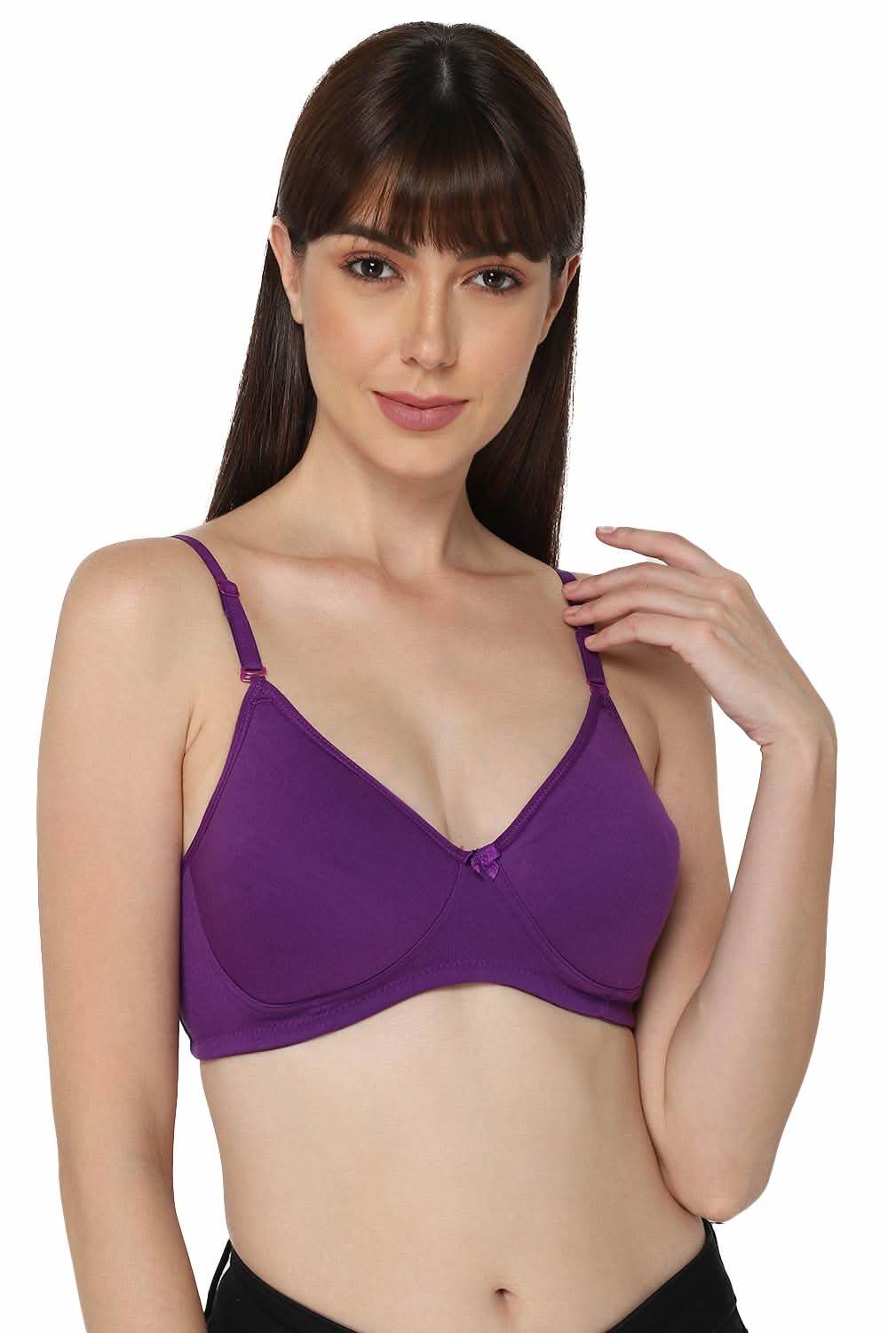 Intimacy Everyday Bra Combo Pack –Padded, Non-Wired Comfort Bras for Daily Wear Support (EC06-C42) - Naidu Hall Family Store