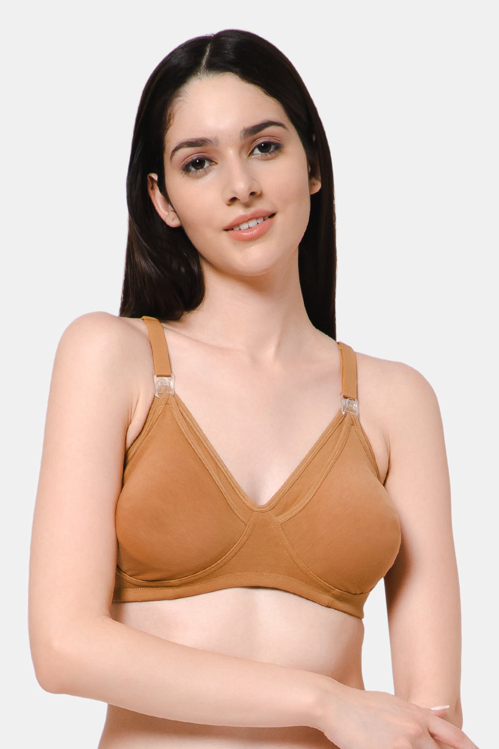Buy NAIDU HALL Cotton Full Coverage Non Padded Everyday Bra With All Day  Comfort - Bra for Women 24490202