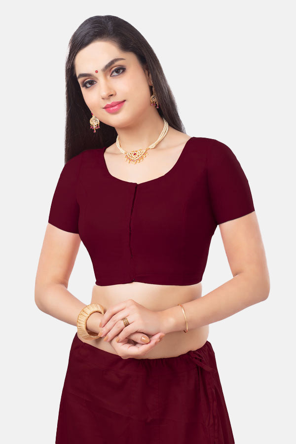 Naidu Hall Princess Cut Short Sleeve two by two Blouse