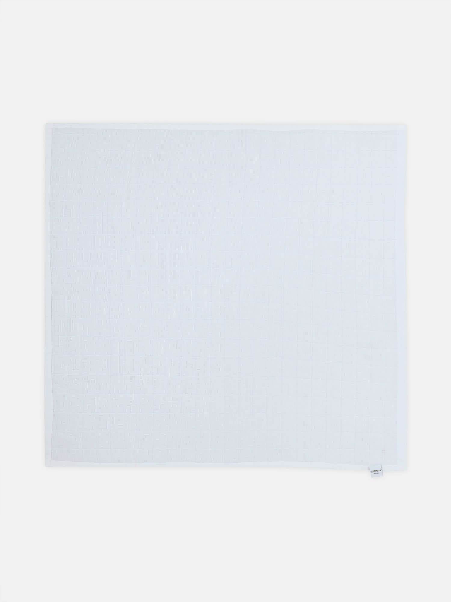 Oh Baby Plain Square Nappies White - Sqpl - Naidu Hall Family Store