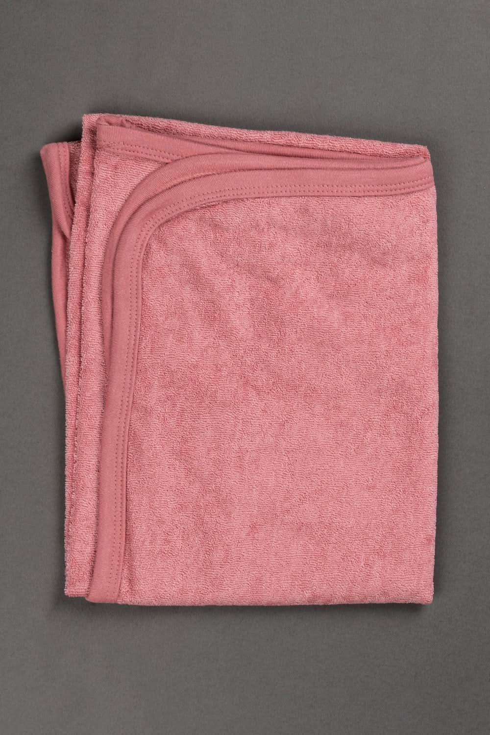 Oh Baby Cotton Interlock Terry Knit Animal Print Blanket - Lilac - Bk05