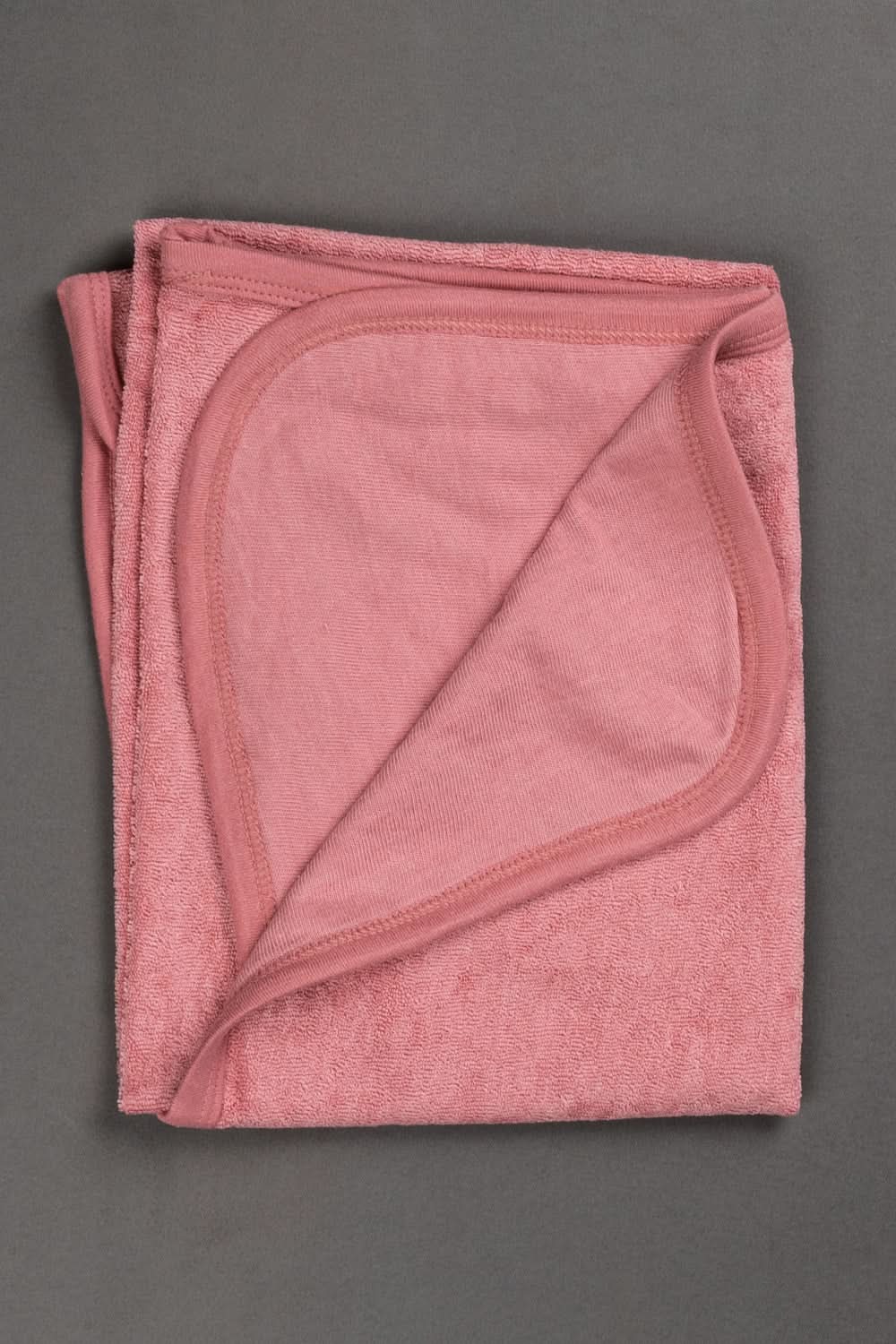 Oh Baby Cotton Interlock Terry Knit Animal Print Blanket - Lilac - Bk05