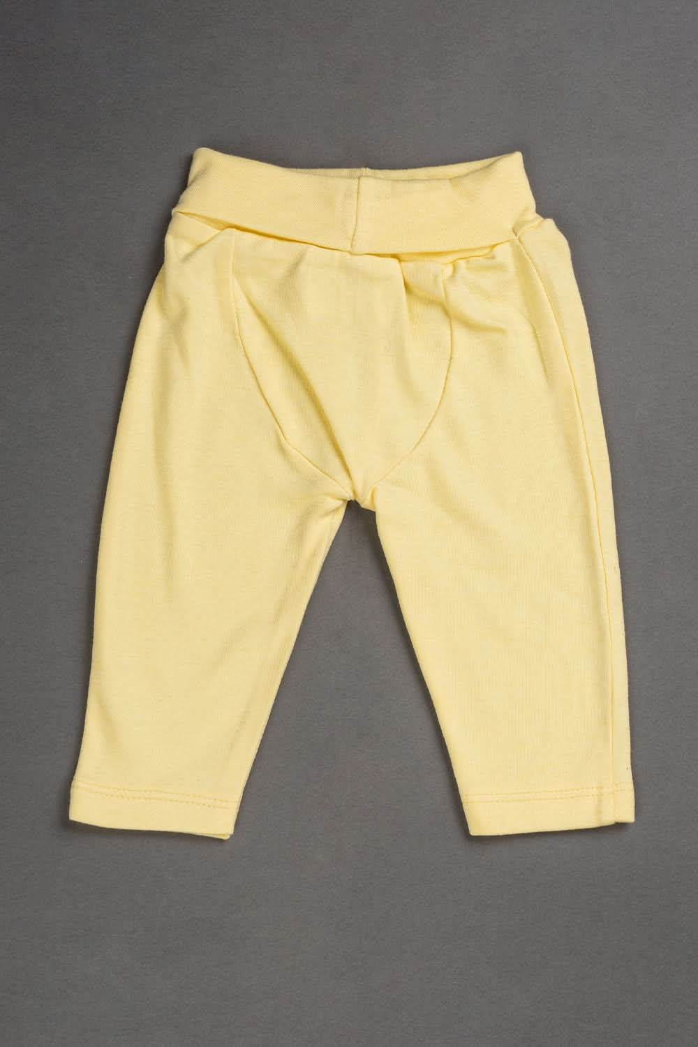 Oh Baby Cotton Interlock Knit Animal Print Infant Gift Set - Yellow - S203 - Naidu Hall Family Store