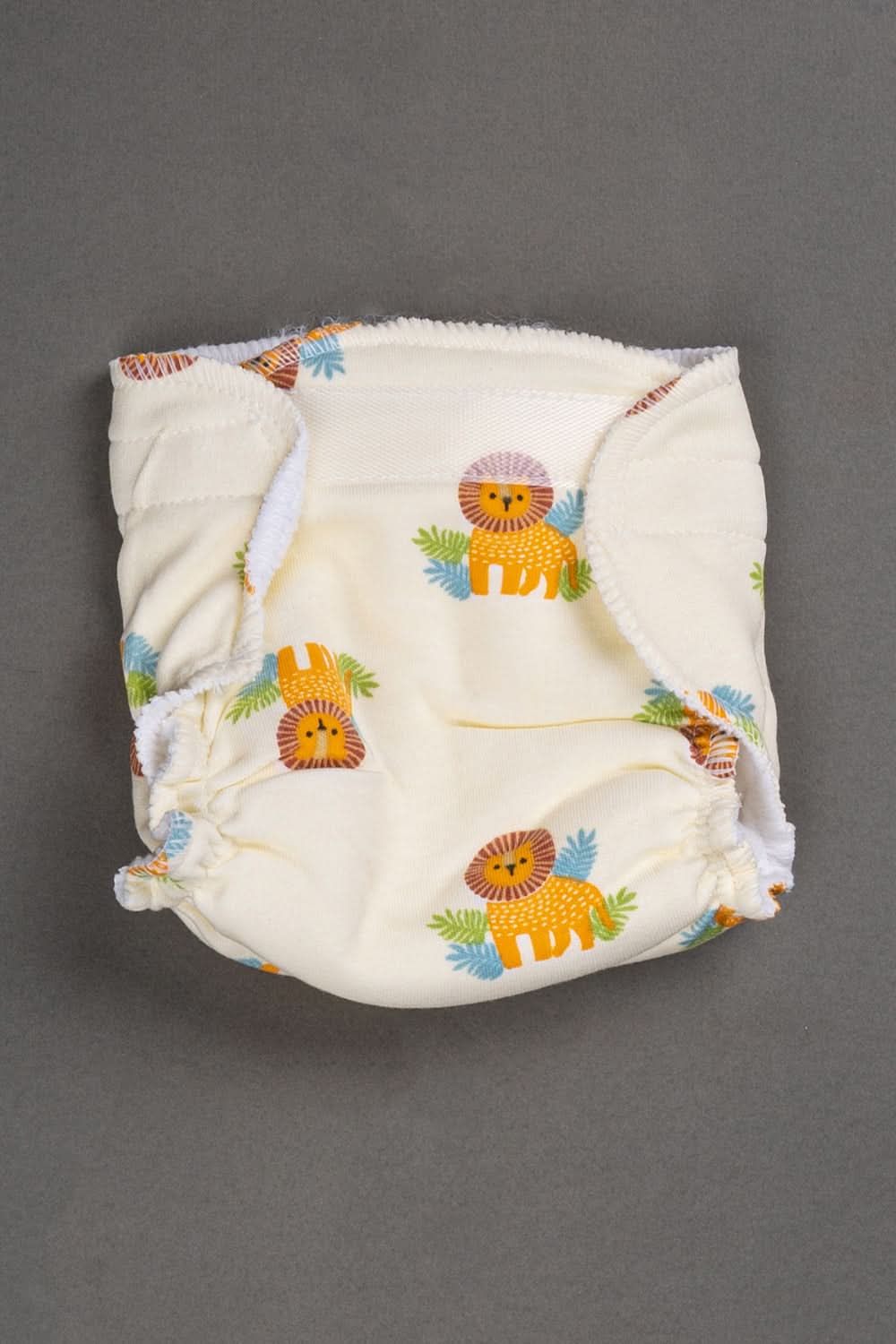 Oh Baby Cotton Interlock Knit Animal Print Nappy Pack Of - 2 - Blue & Assorted - P202