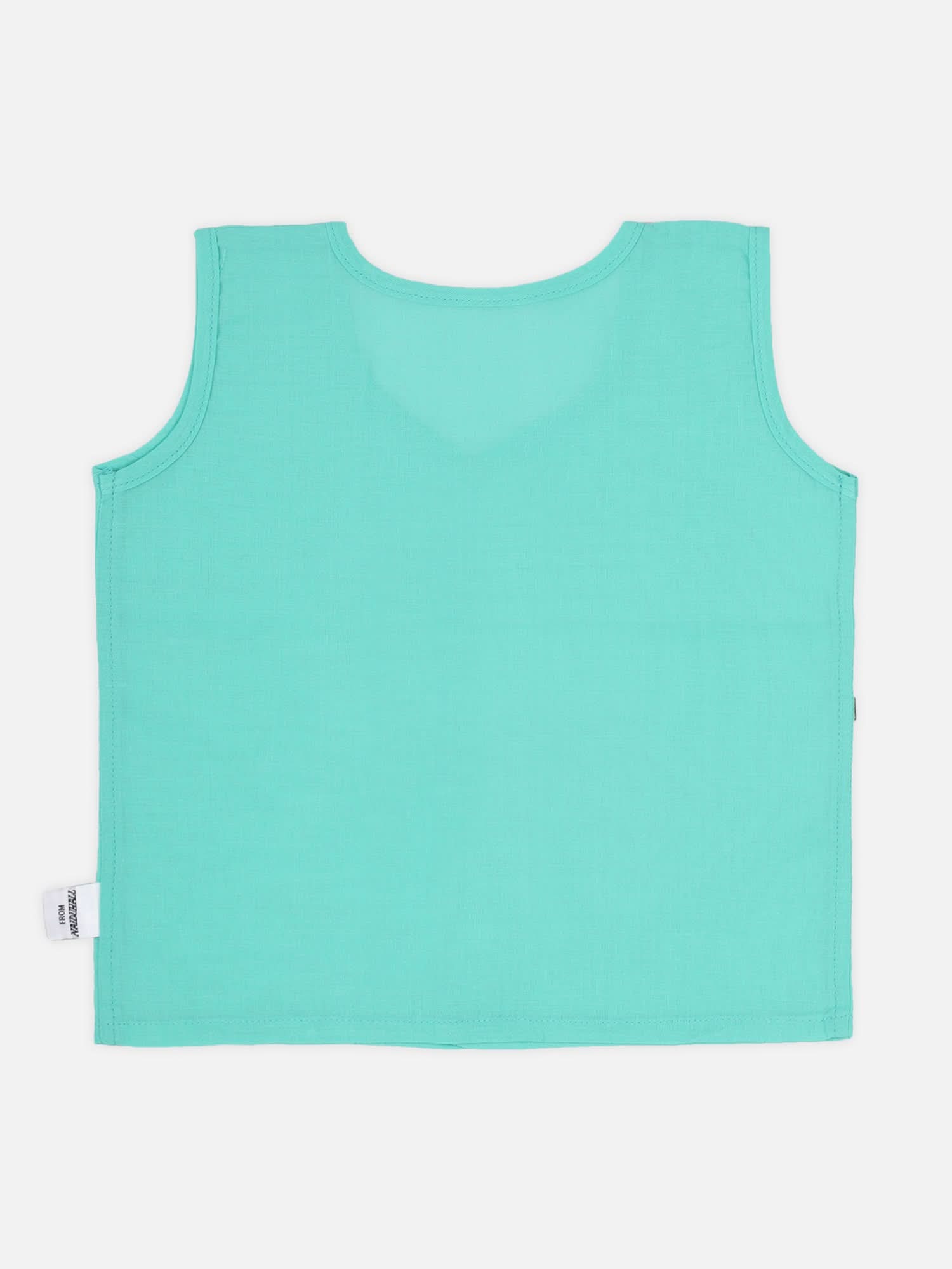 Oh Baby Plain Embroidery Front Open-Button Assorted - Pl21