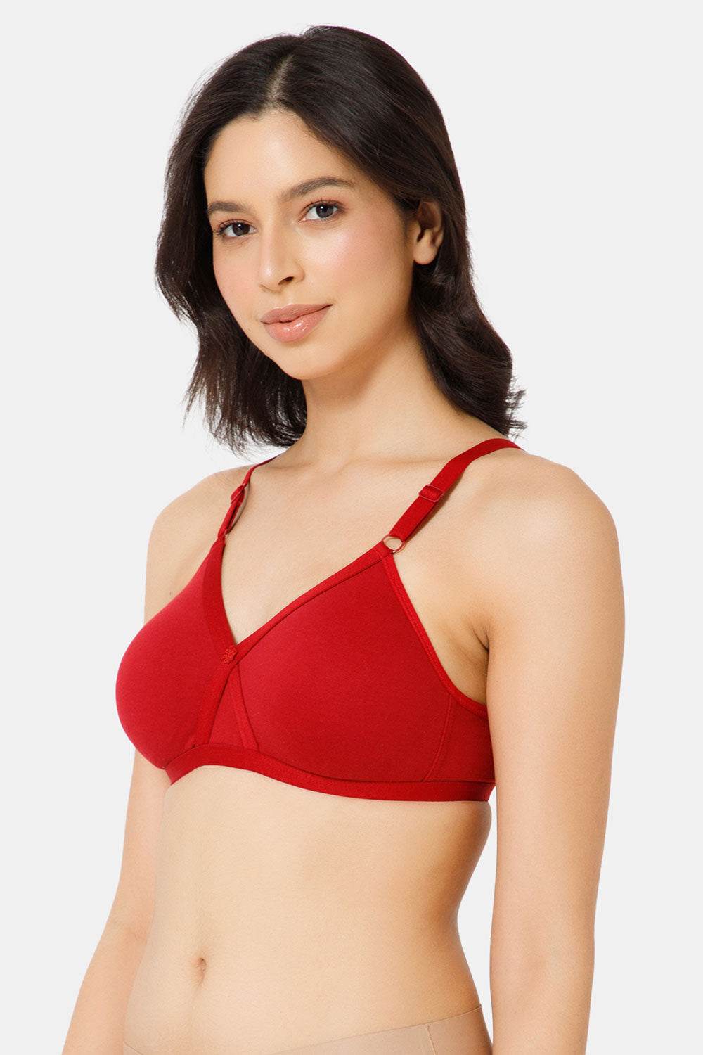 Naidu Hall Non-Wired Non-Padded Adjustable Straps T-Shirt Bra - Pretti - Naidu Hall Family Store