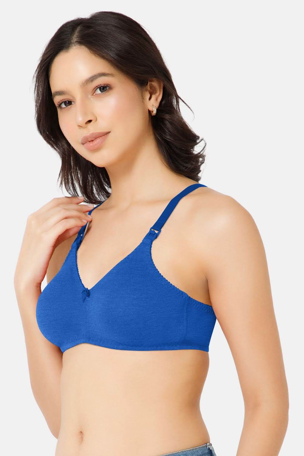Naidu Hall Nursing Bra - EVI | Moulded Design, Transparent Buckle & Broad Straps for Ultimate Comfort - Naidu Hall Family Store