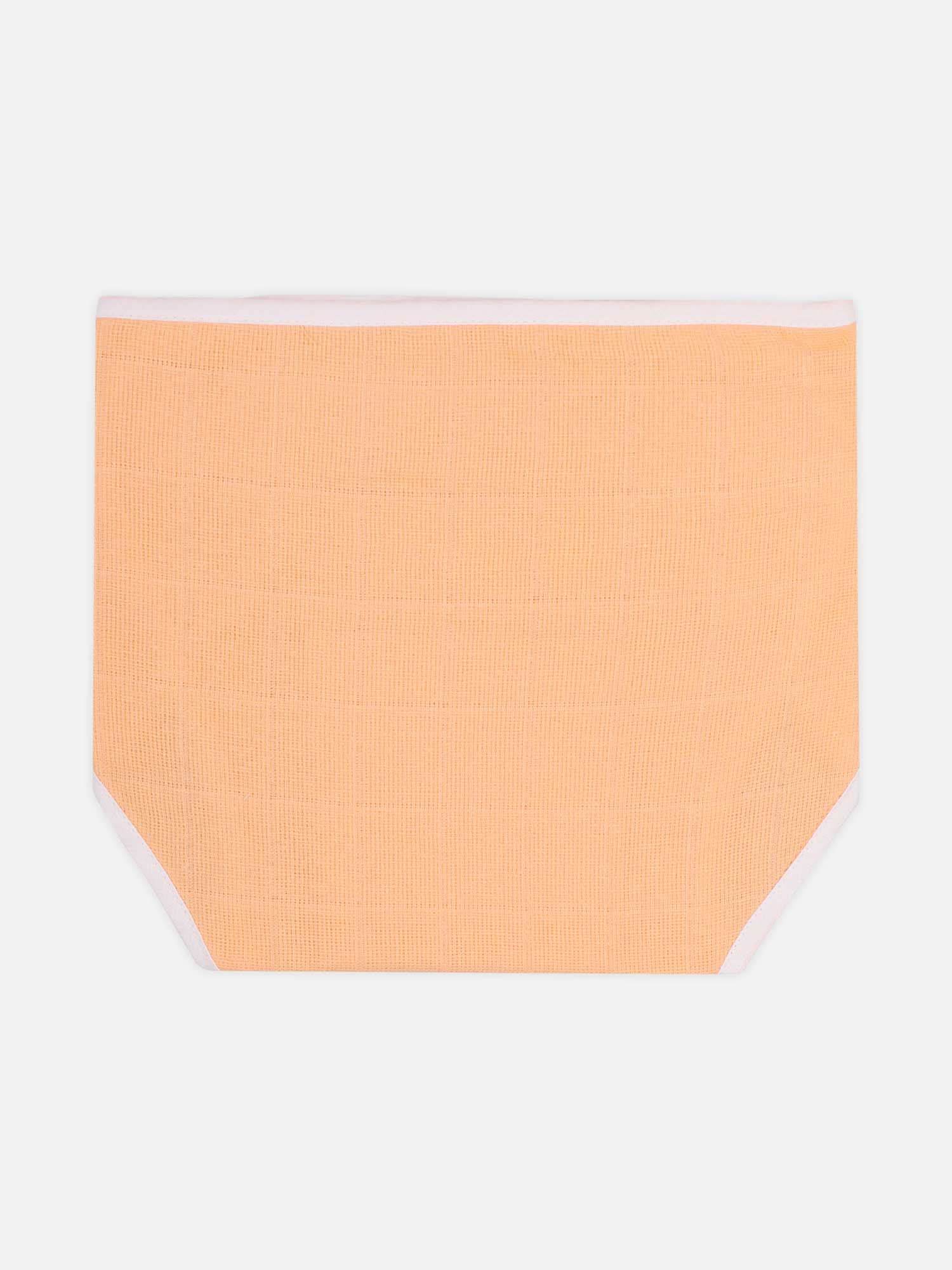 Oh Baby Plain Velcro Nappies Orange - Ltpl - Naidu Hall Family Store