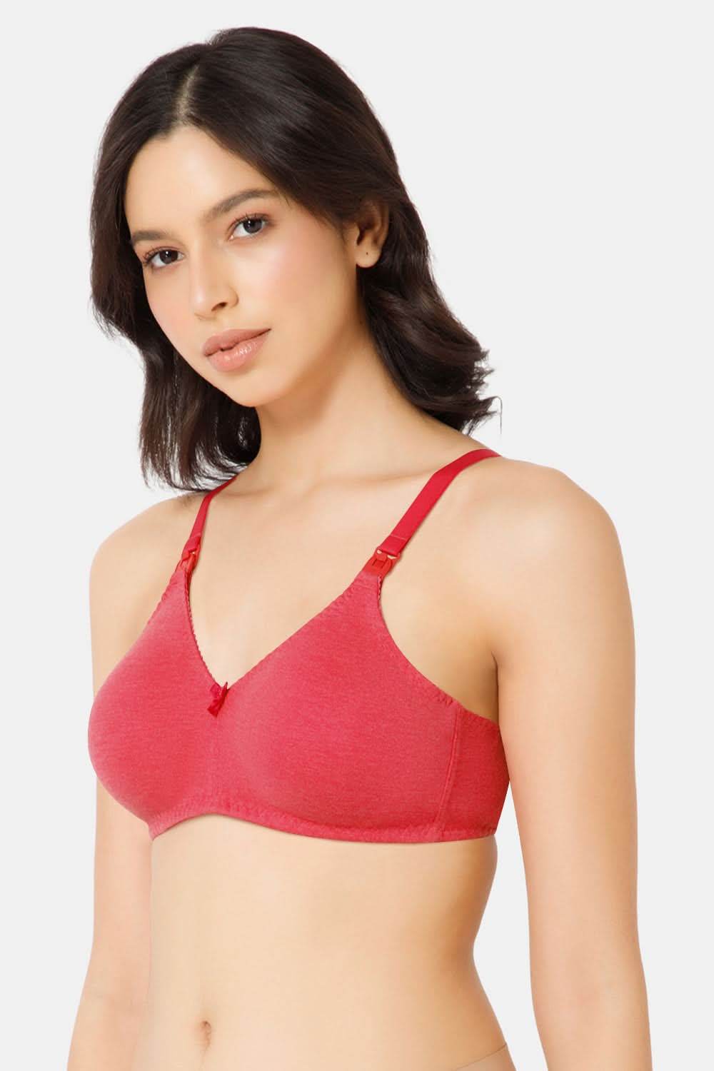 Naidu Hall Nursing Bra - EVI | Moulded Design, Transparent Buckle & Broad Straps for Ultimate Comfort - Naidu Hall Family Store