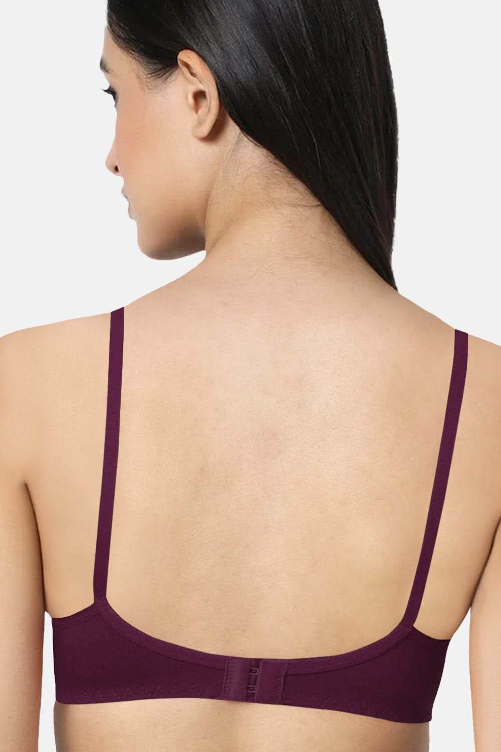 Naidu Hall Medium Coverage Non-Padded T-Shirt Bra - Candi - Naidu Hall Family Store