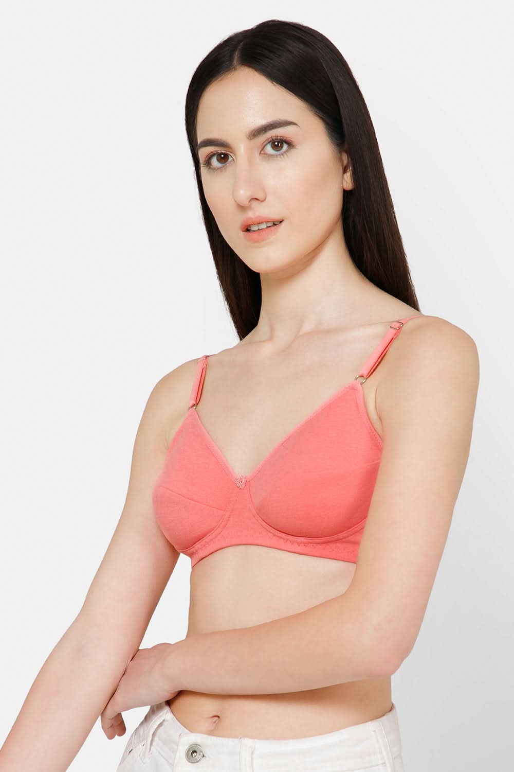 Pink Colour Everyday Saree and Salwar Bra – Glori by INaidu Hall, Non-Wired, Non-Padded, Comfortable Fit for Daily Use