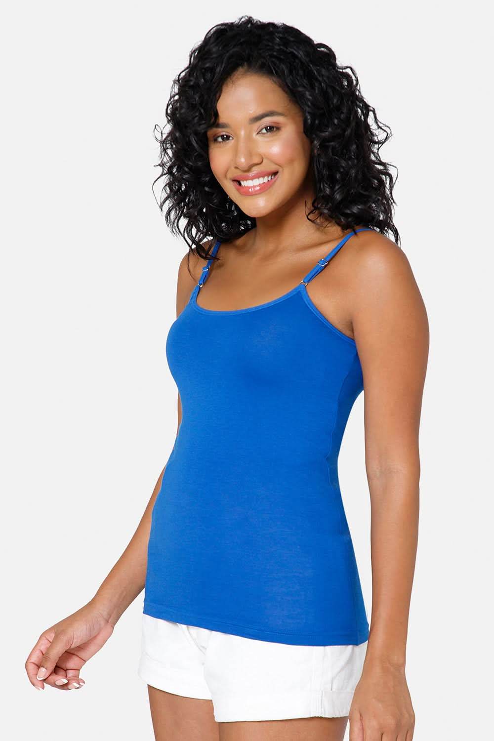 Intimacy Full Coverage Cotton Slip Camisole – IN08 | Non-Padded & Wire-Free Comfort Design - Naidu Hall Family Store