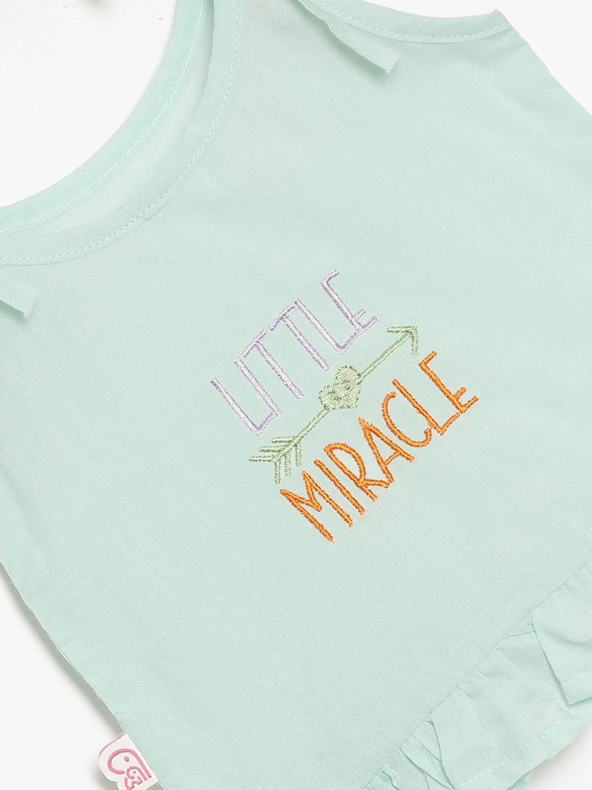 Oh Baby Little Miracle Sleeveless Shirt - KV03 - Naidu Hall Family Store