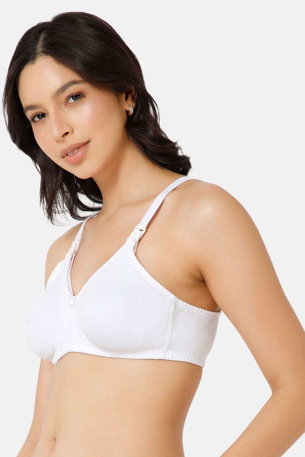 Naidu Hall Nursing Bra - EVI | Moulded Design, Transparent Buckle & Broad Straps for Ultimate Comfort - Naidu Hall Family Store
