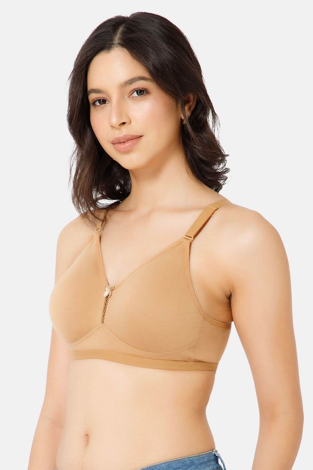High Coverage Non-Padded Non-Wired Naidu Hall Everyday T-Shirt Bra - Beauti style - Naidu Hall Family Store