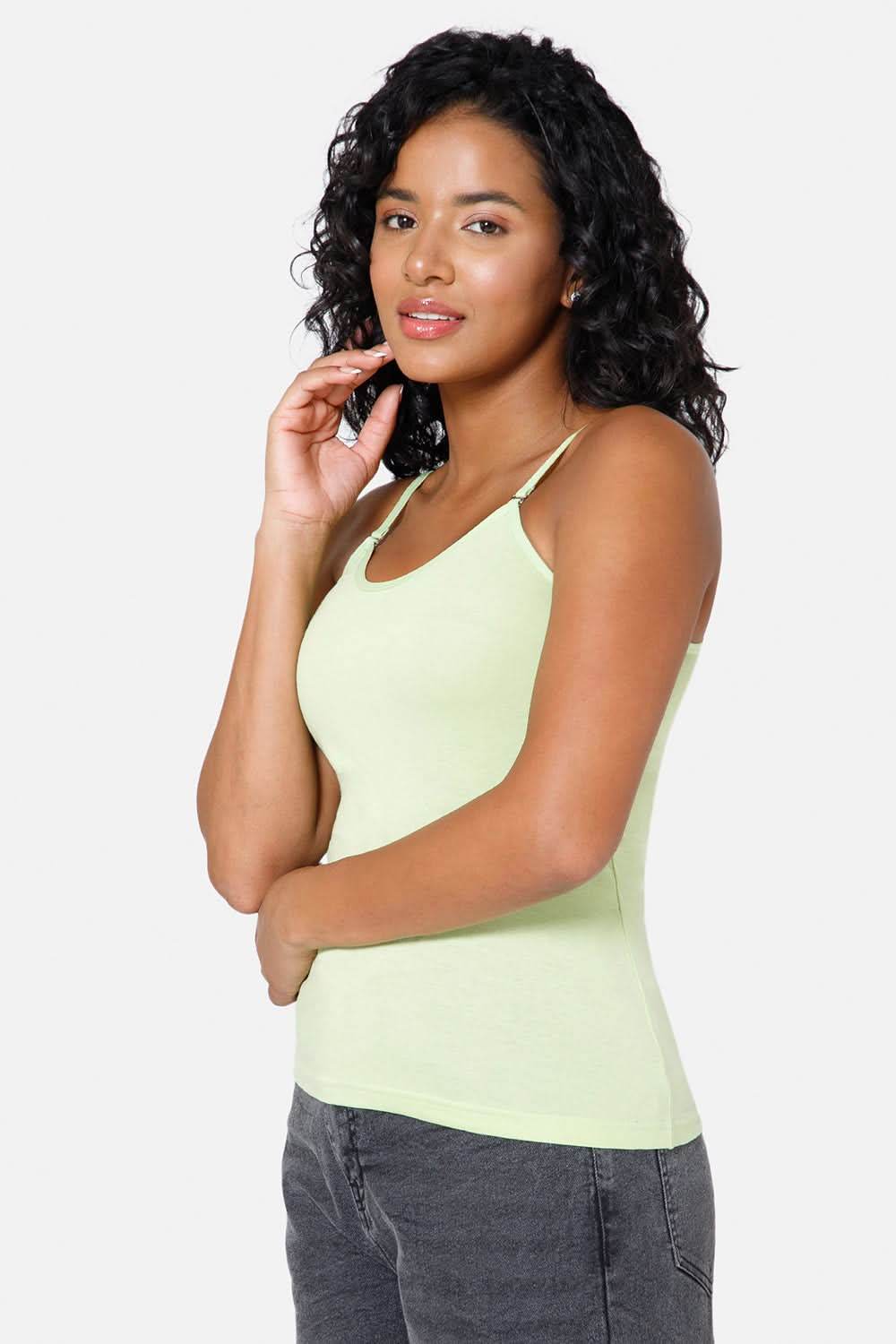 Intimacy Full Coverage Cotton Slip Camisole – IN15 | Non-Wired, Non-Padded & Ultra-Comfortable - Naidu Hall Family Store