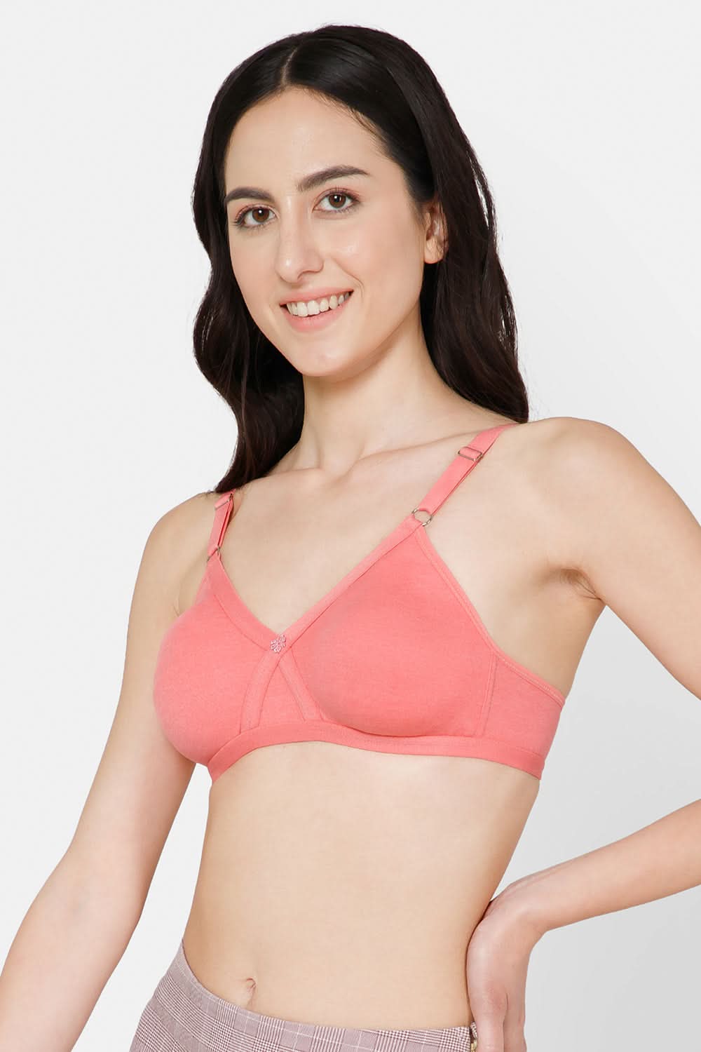 Naidu Hall Pretti Everyday T-Shirt Bra - Smooth, Comfortable & Non-Wired Bra for Daily Wear