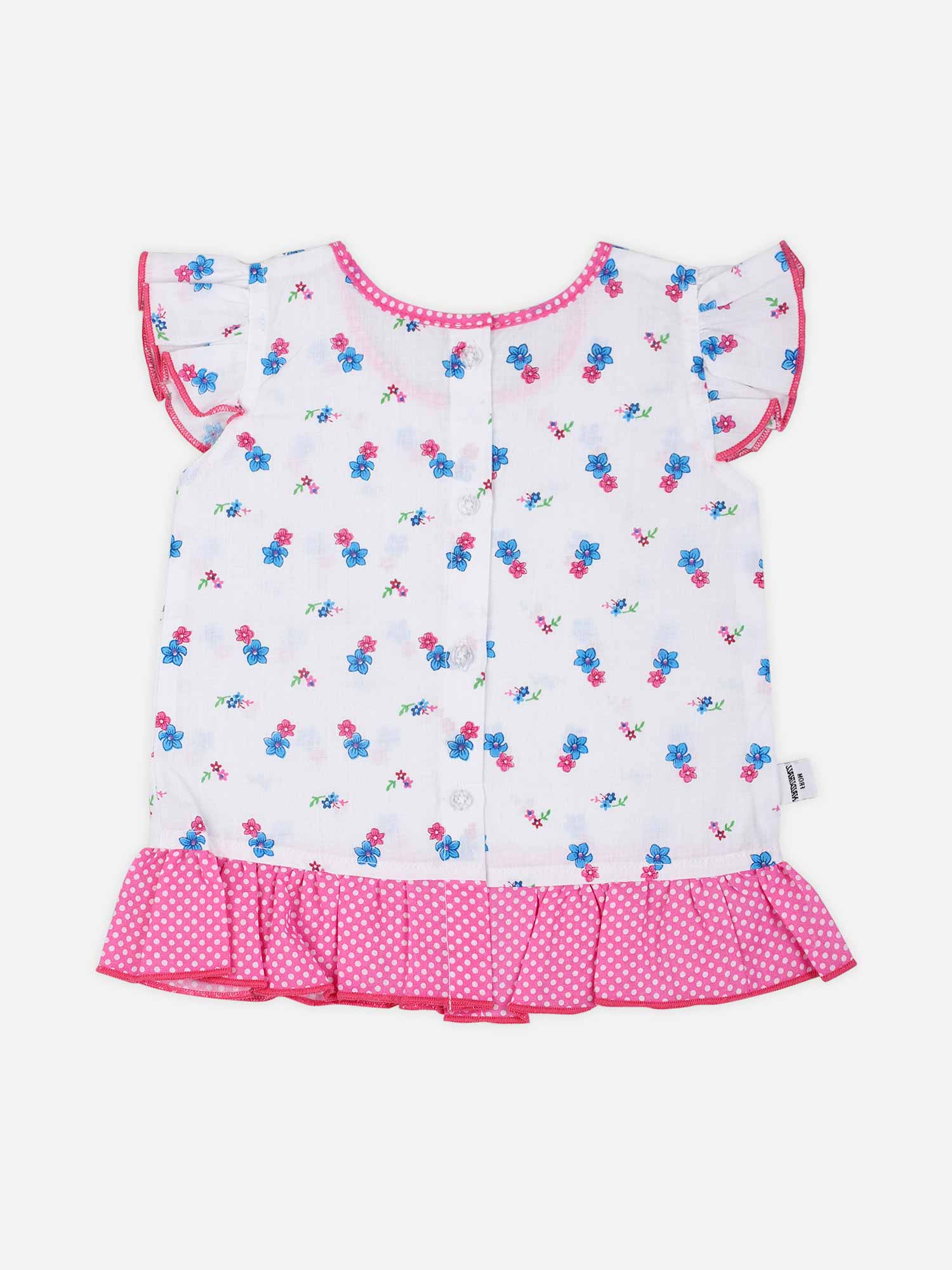 Oh Baby Printed Back Open-Button Assorted - Tv06