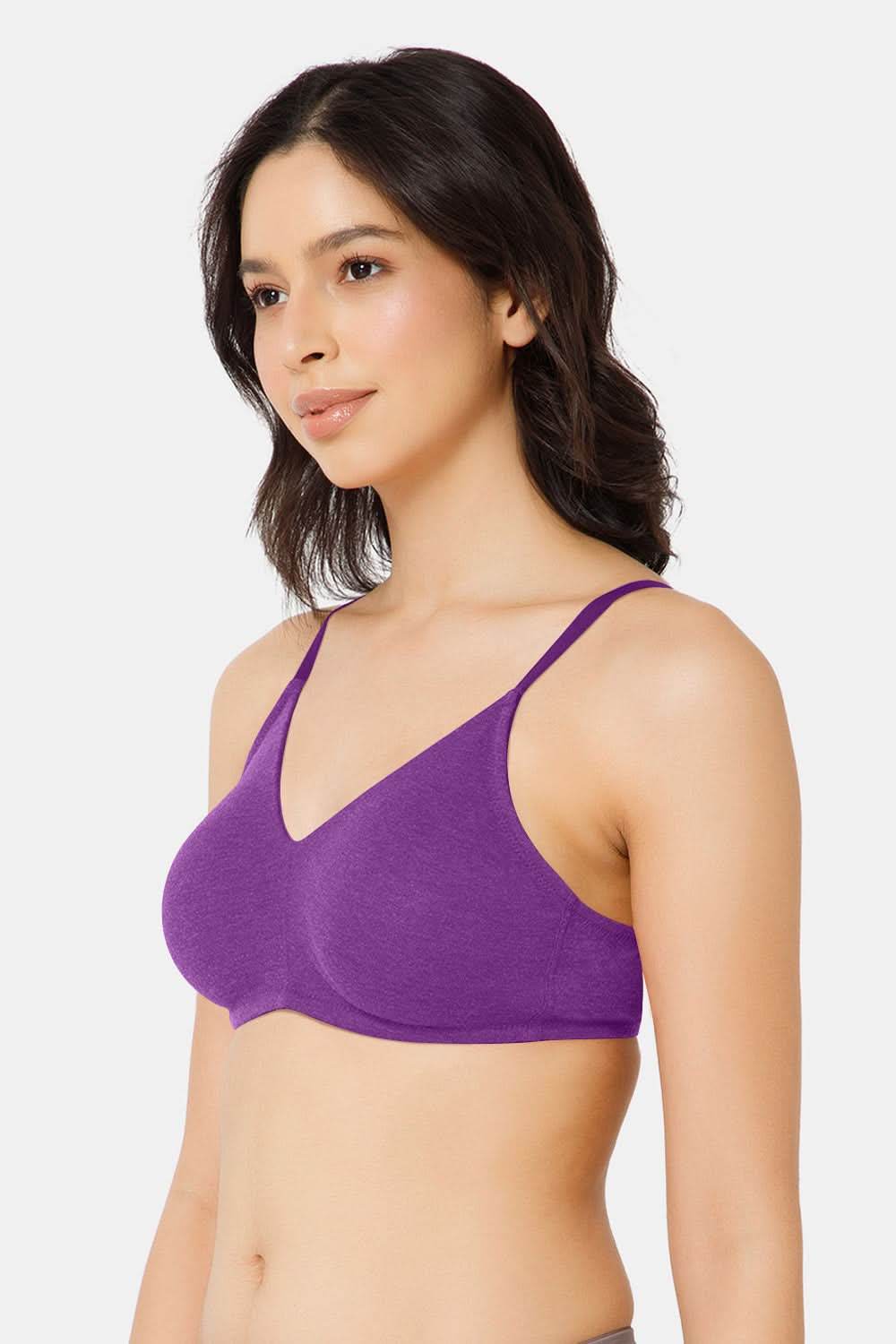Nora Non-Wired Seamless Everyday T-Shirt Bra with Double-Layered Support - Naidu Hall Family Store