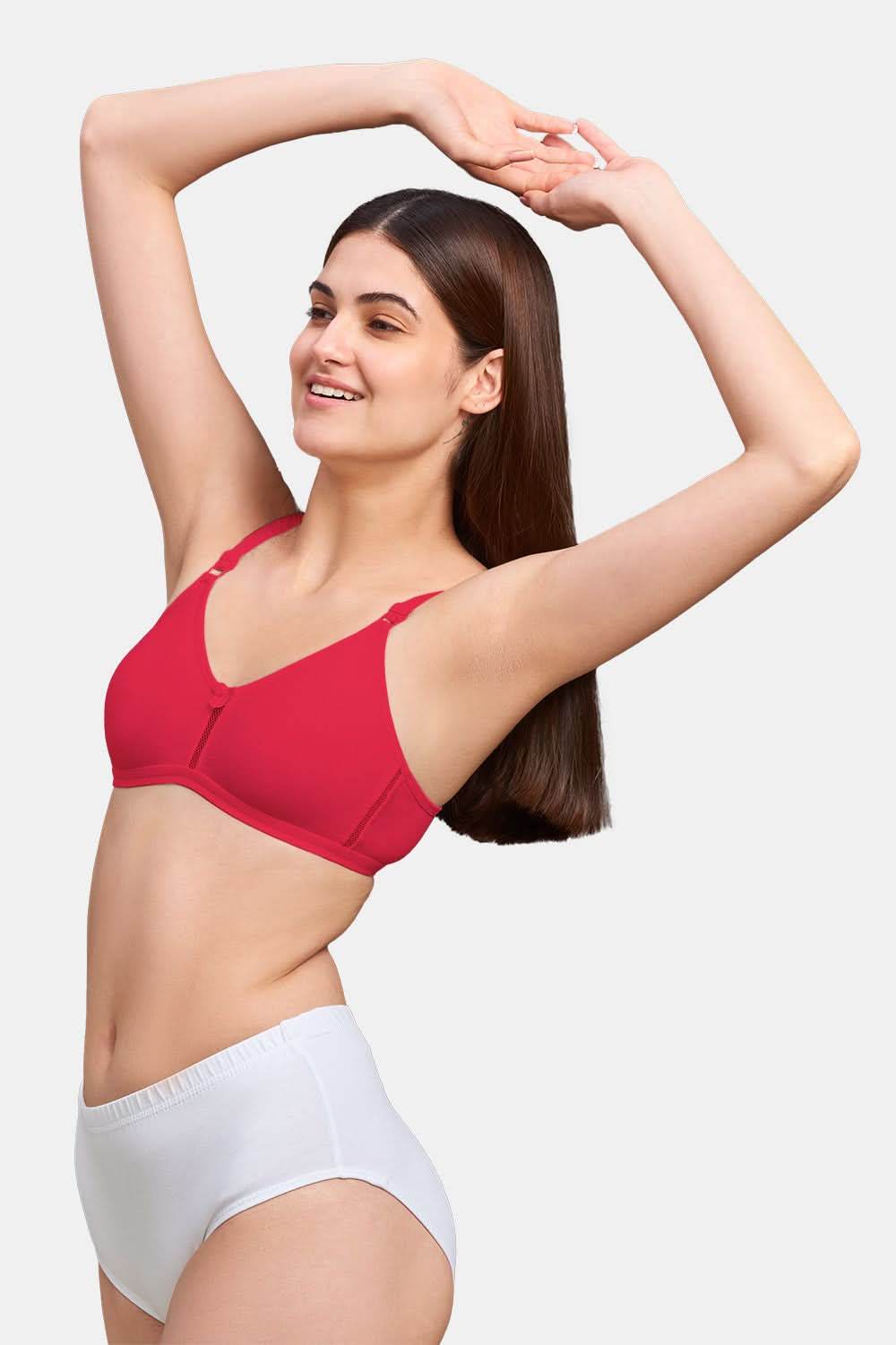 Naidu Hall Knitwear Bra Combo Pack – Soft, Comfortable, and Stylish Support for Everyday Wear (Beauti C44) - Naidu Hall Family Store