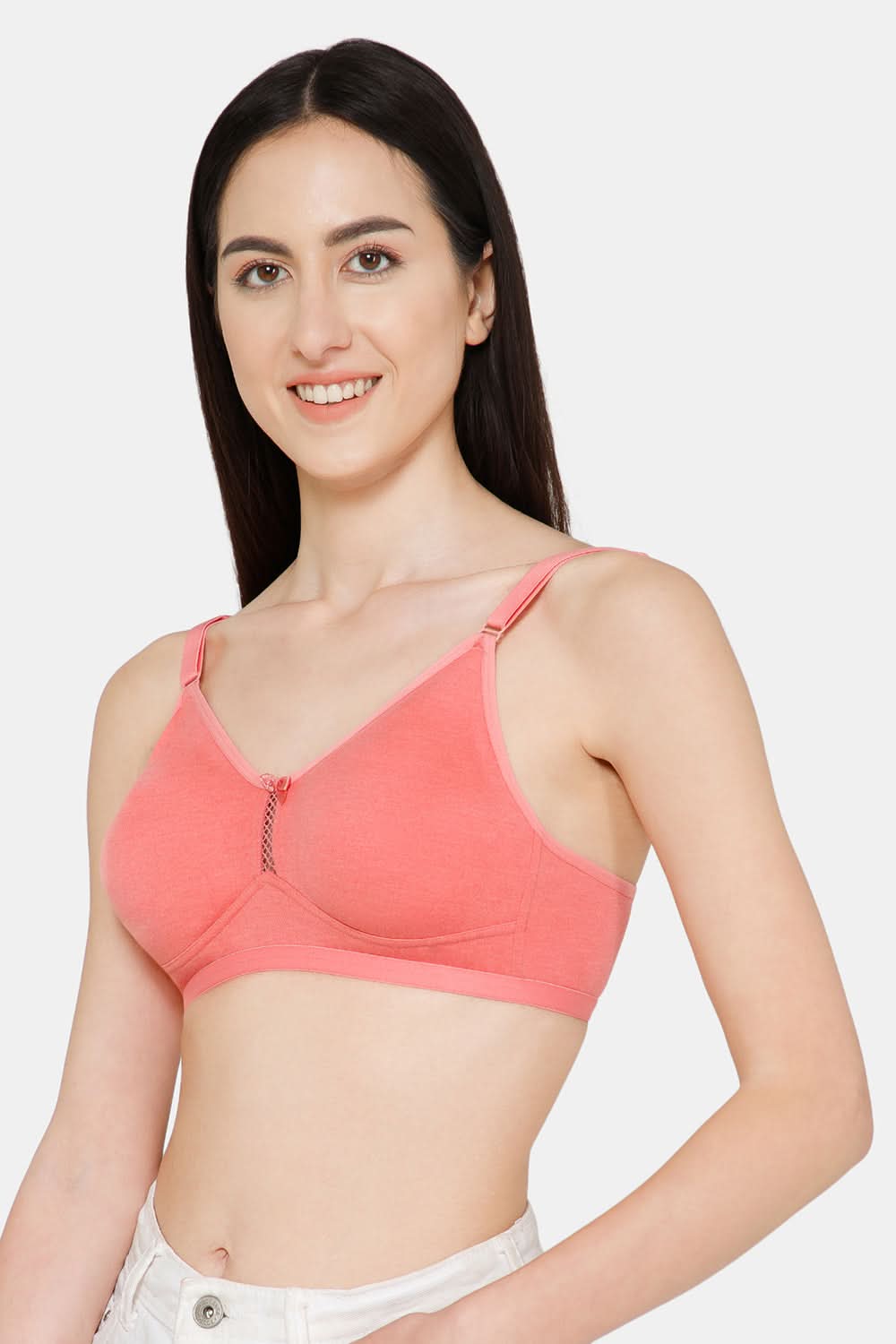 Naidu Hall Everyday T-Shirt Bra - Beauti | High Coverage Double Layered Bra with Seamless Comfort